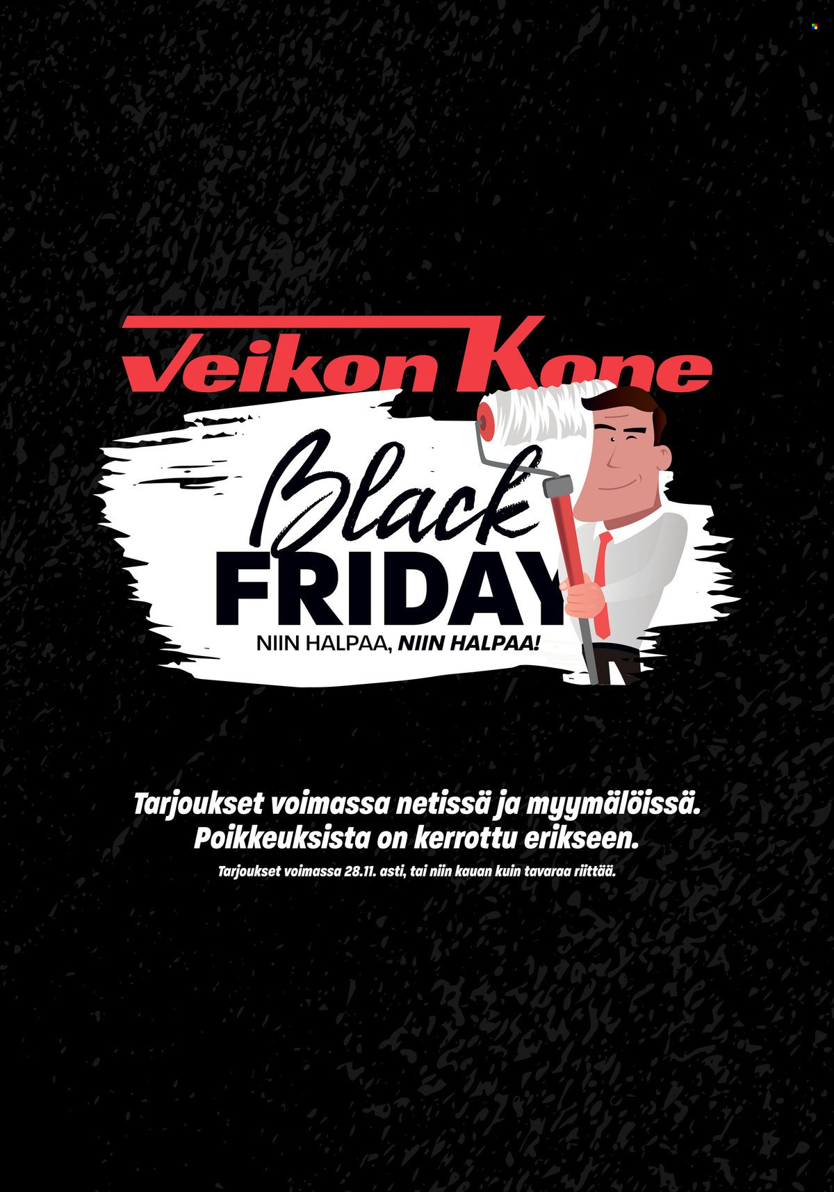 Veikon Kone tarjoukset - 23.11.2021 - 28.11.2021. Sivu 1