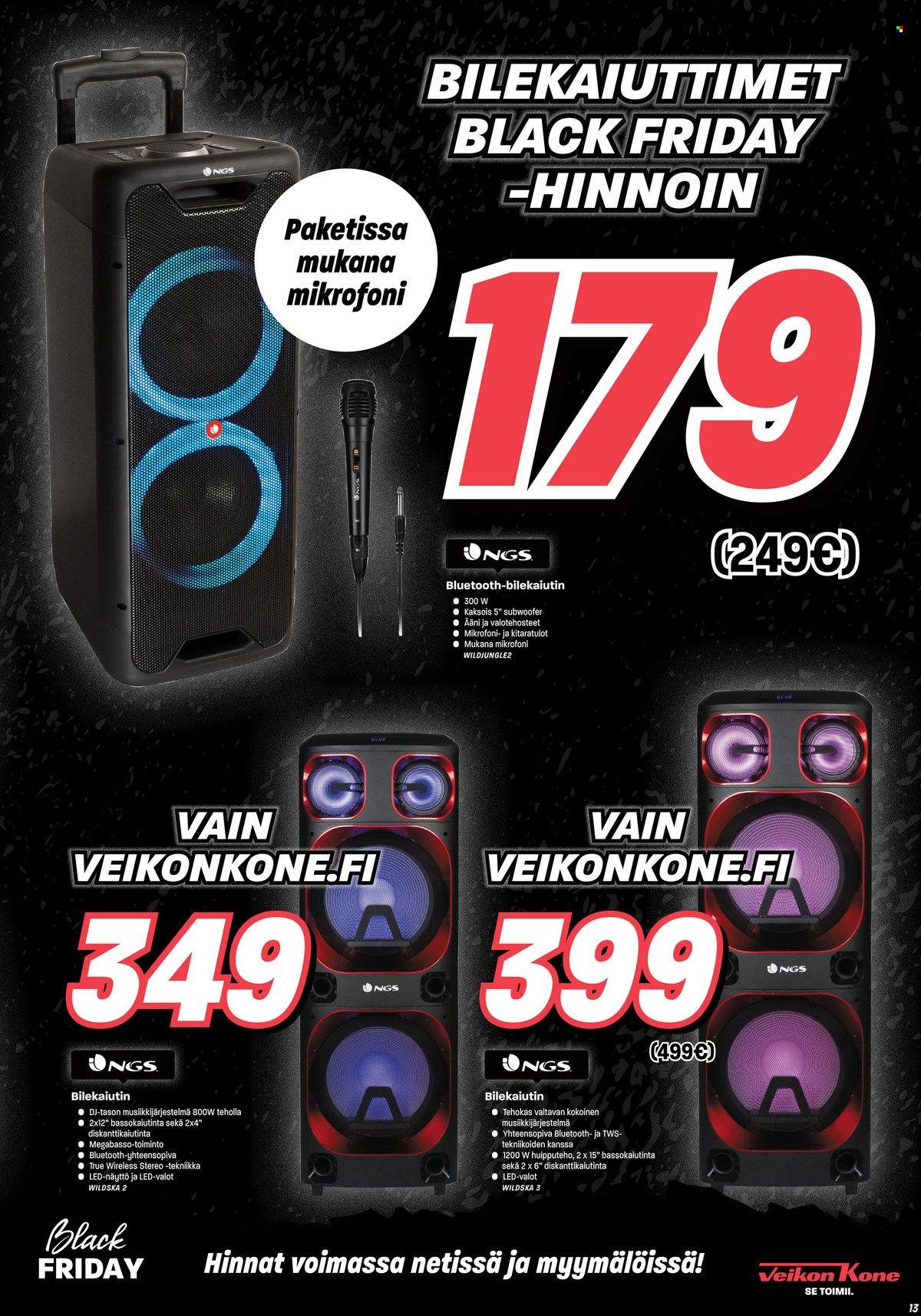 Veikon Kone tarjoukset - 23.11.2021 - 28.11.2021. Sivu 13
