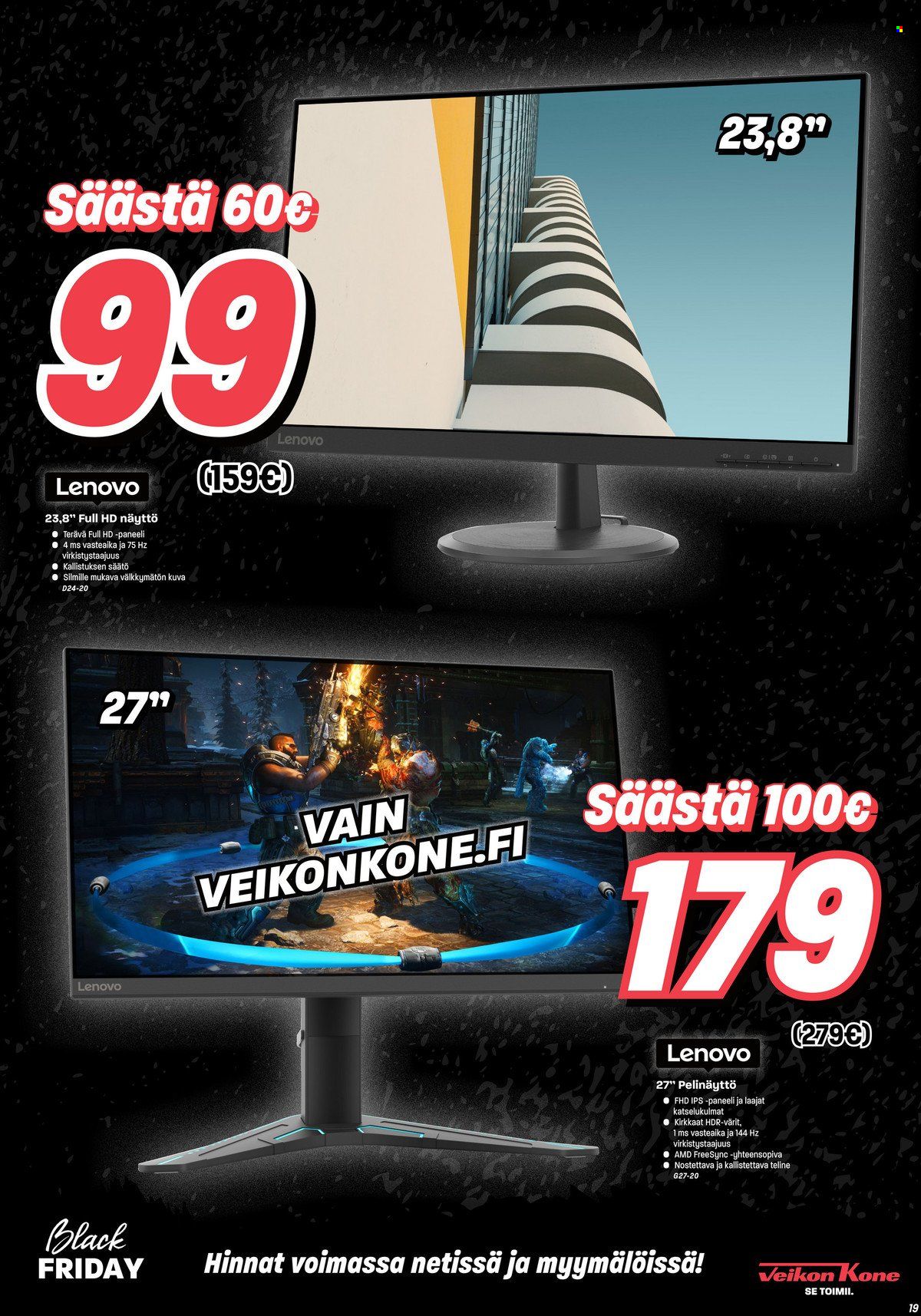 Veikon Kone tarjoukset - 23.11.2021 - 28.11.2021. Sivu 19