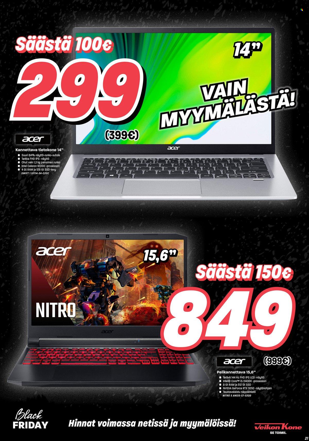 Veikon Kone tarjoukset - 23.11.2021 - 28.11.2021. Sivu 21