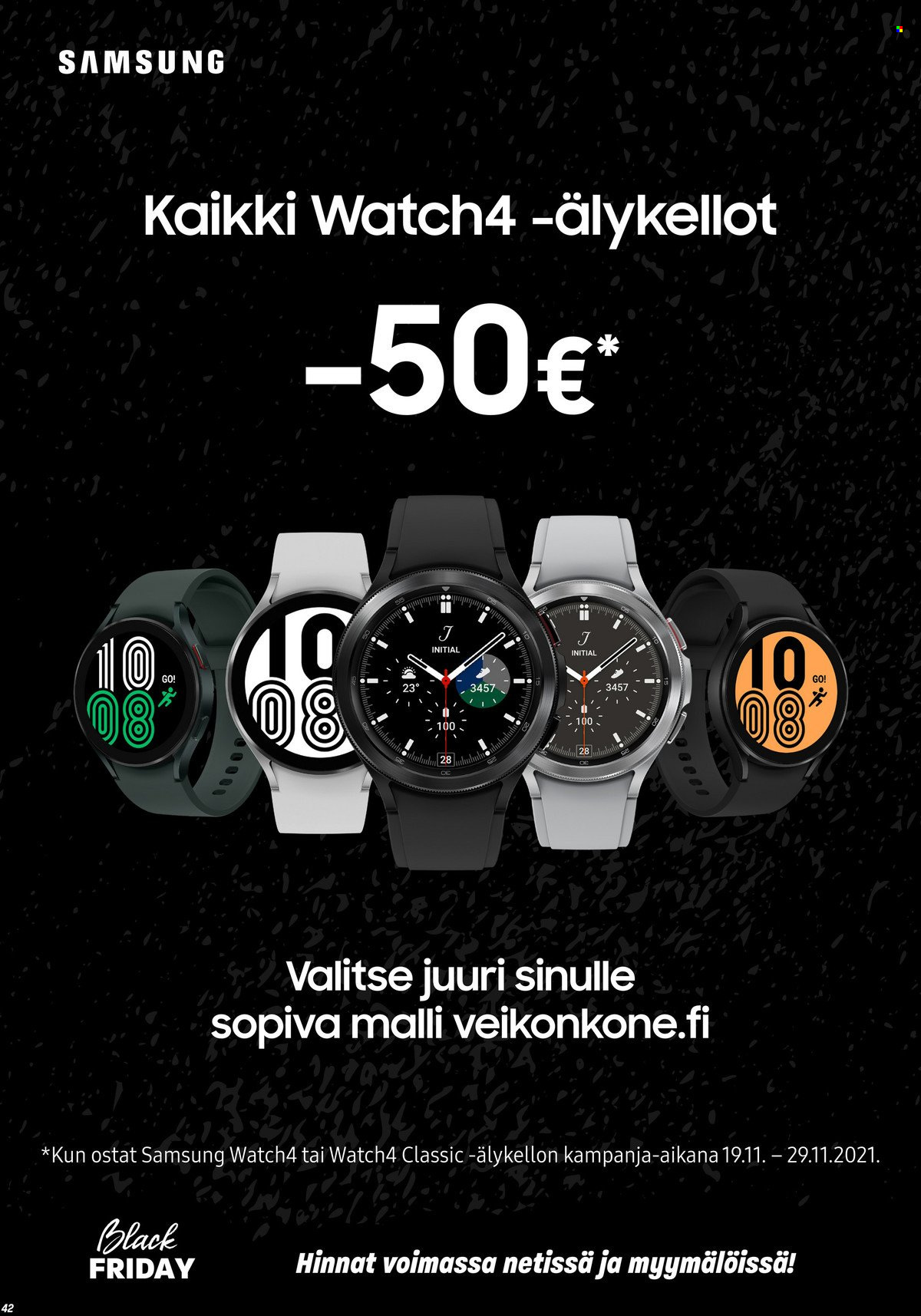 Veikon Kone tarjoukset - 23.11.2021 - 28.11.2021. Sivu 42