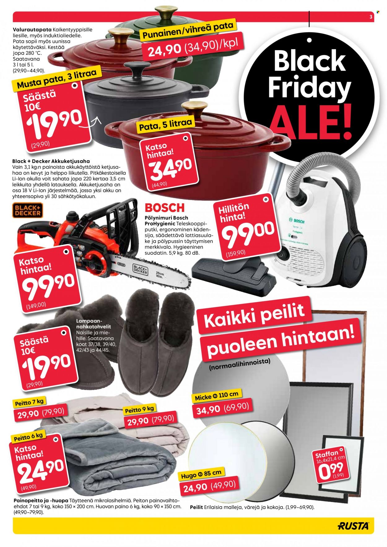 Rusta tarjoukset - 24.11.2021 - 28.11.2021. Sivu 3