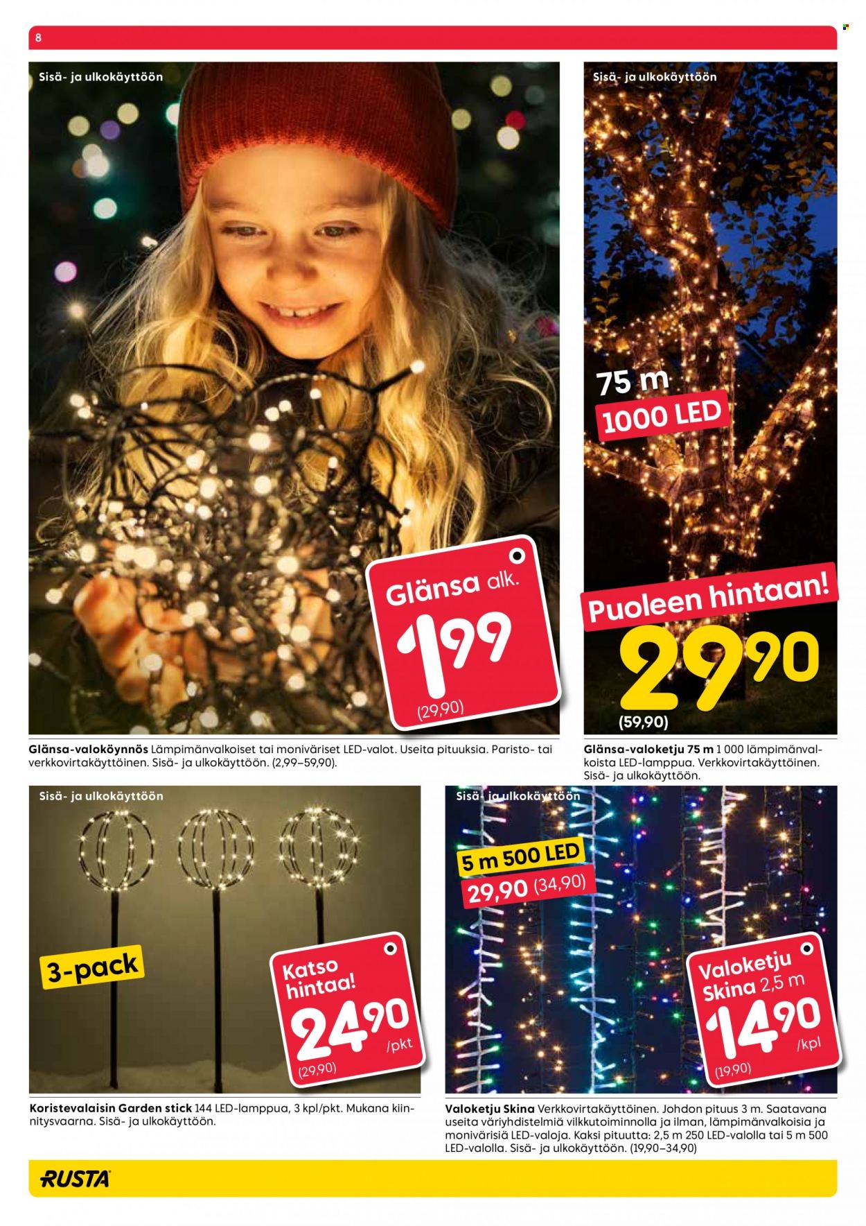 Rusta tarjoukset - 24.11.2021 - 28.11.2021. Sivu 8