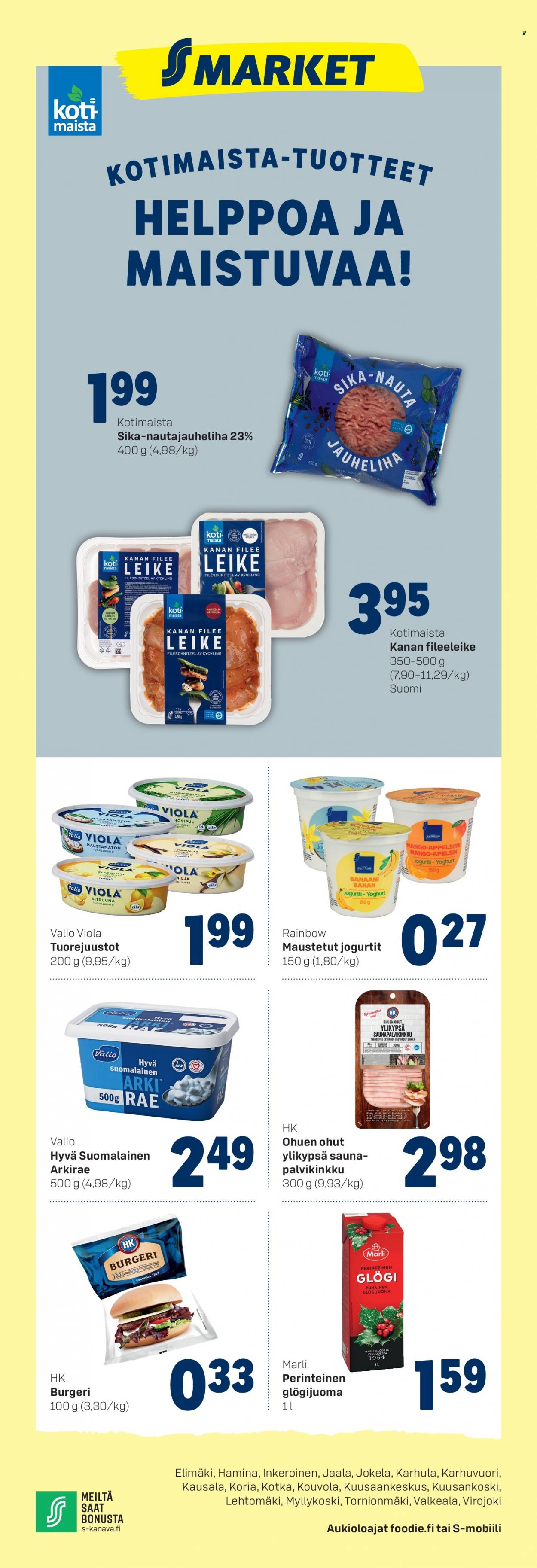 S-market tarjoukset - 24.11.2021 - 28.11.2021. Sivu 1
