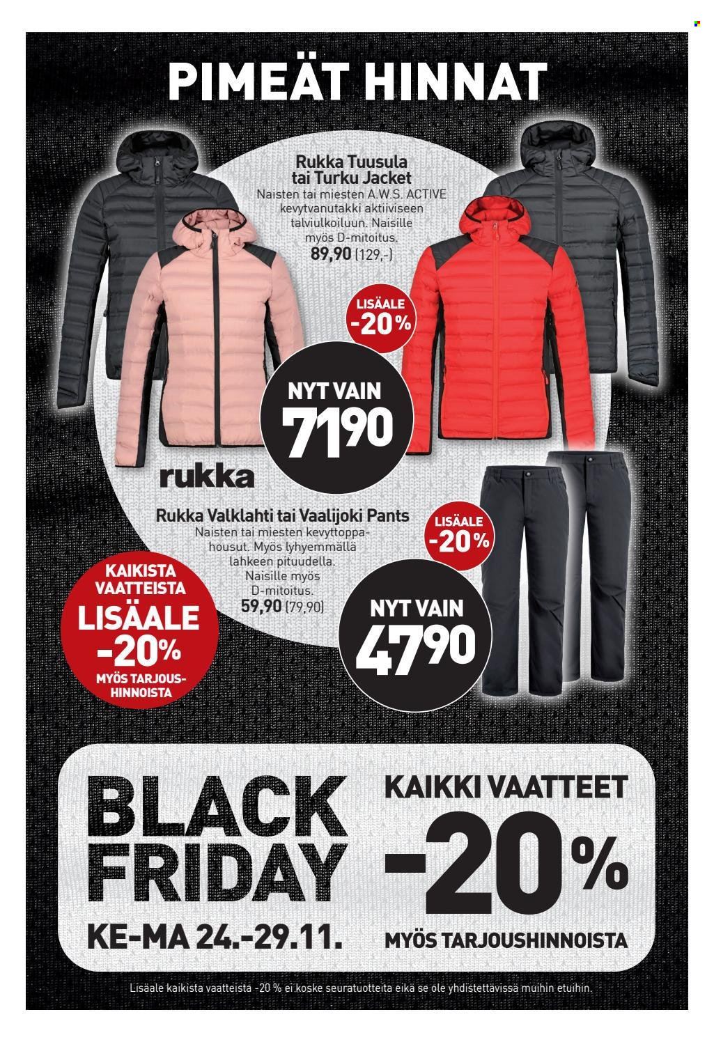 Intersport tarjoukset - 24.11.2021 - 29.11.2021. Sivu 6