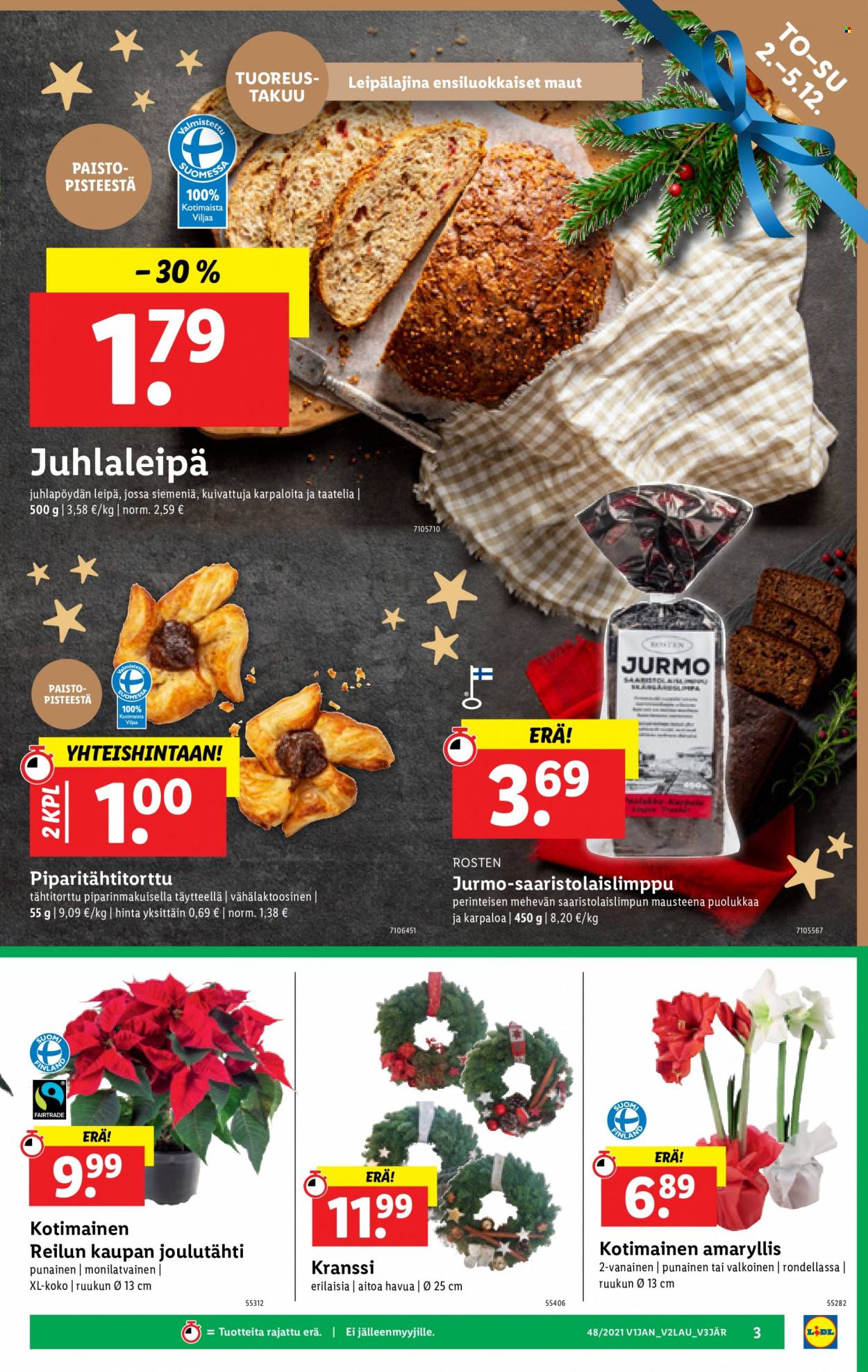 Lidl tarjoukset - 02.12.2021 - 08.12.2021. Sivu 3
