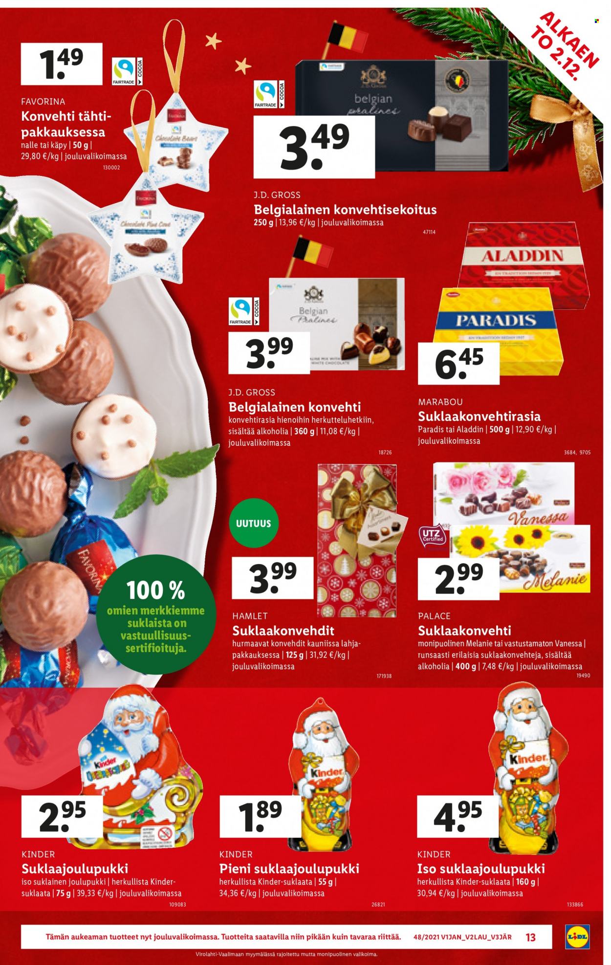 Lidl tarjoukset - 02.12.2021 - 08.12.2021. Sivu 13