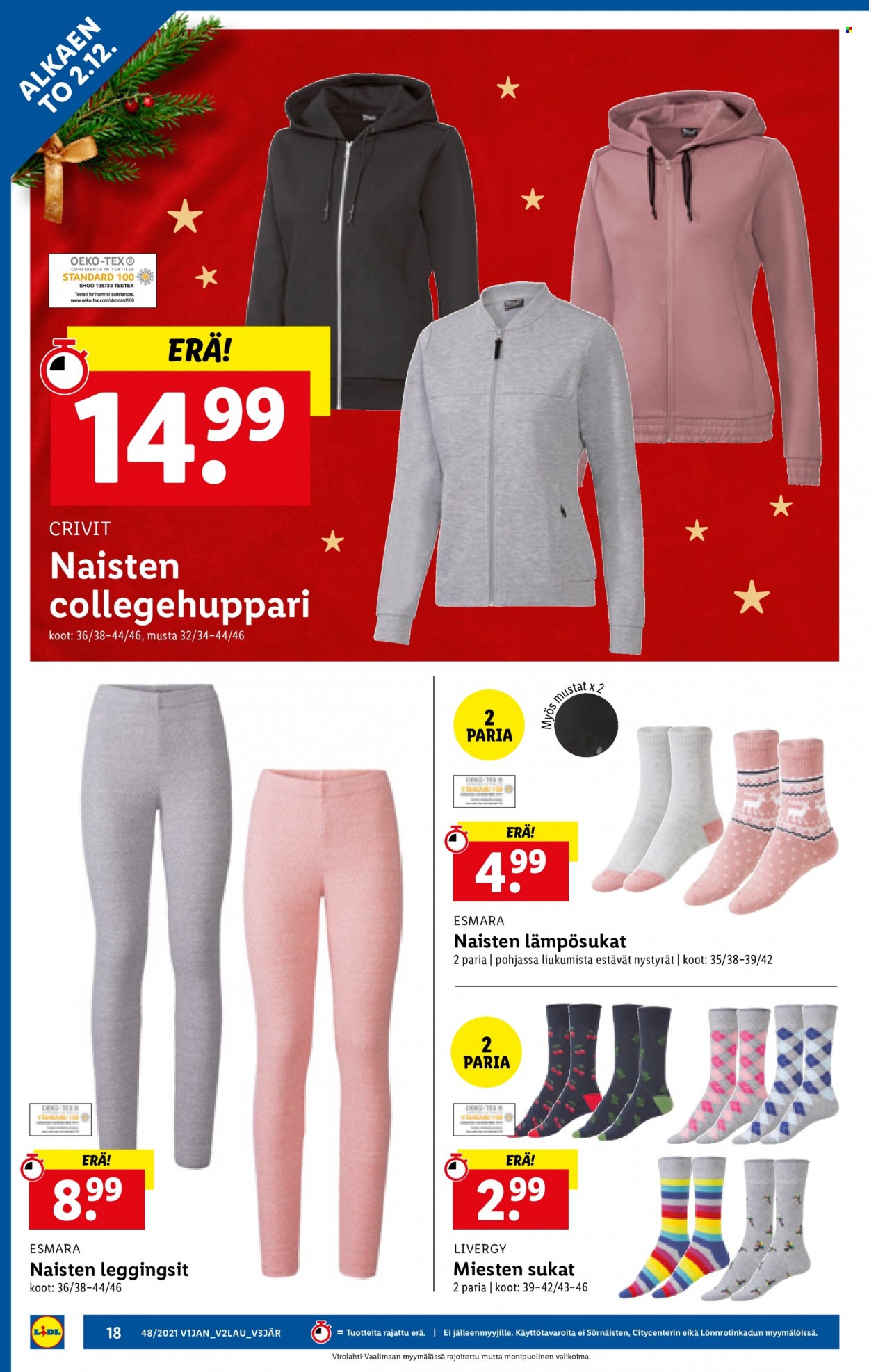 Lidl tarjoukset - 02.12.2021 - 08.12.2021. Sivu 18