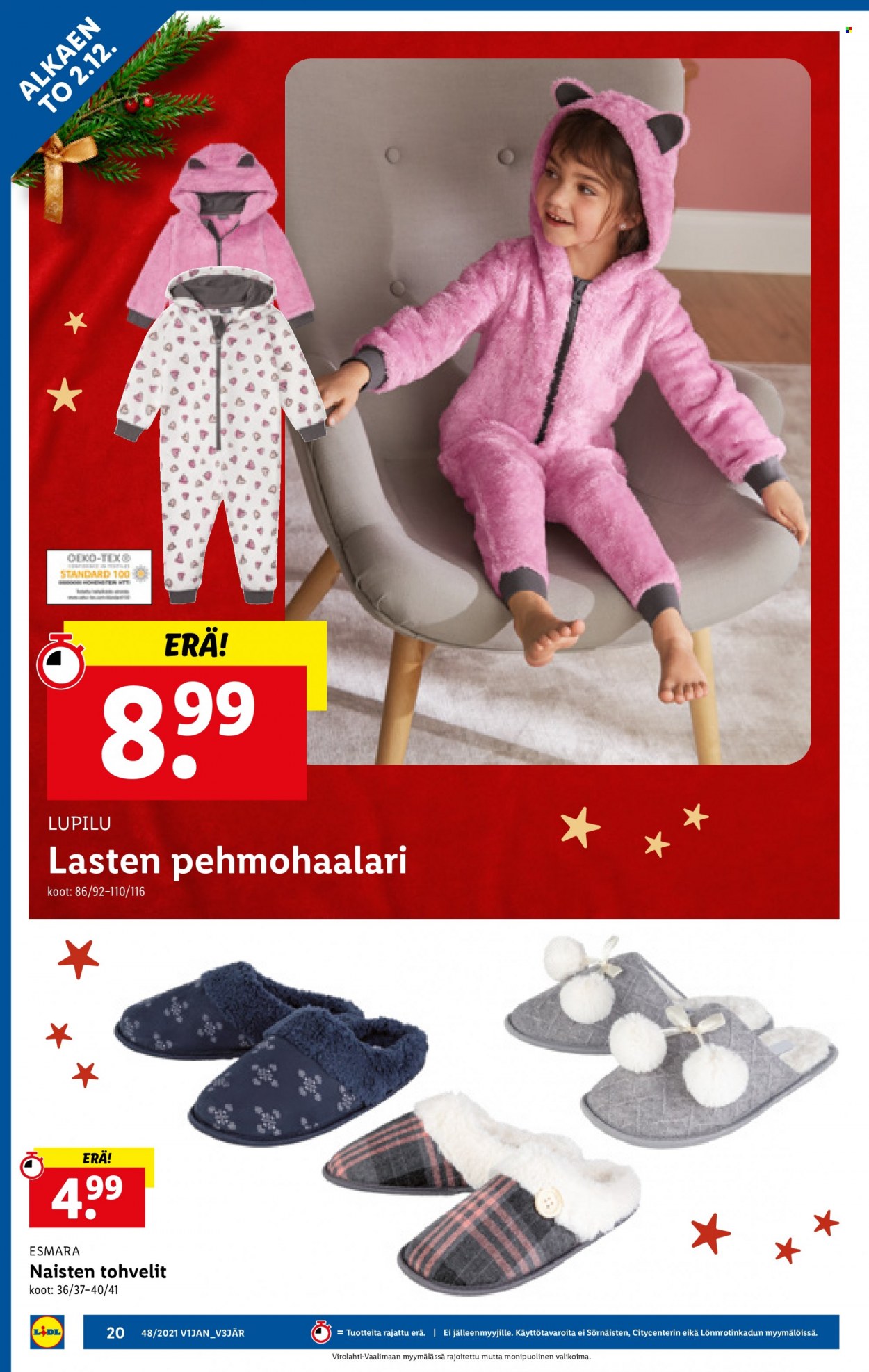 Lidl tarjoukset - 02.12.2021 - 08.12.2021. Sivu 20
