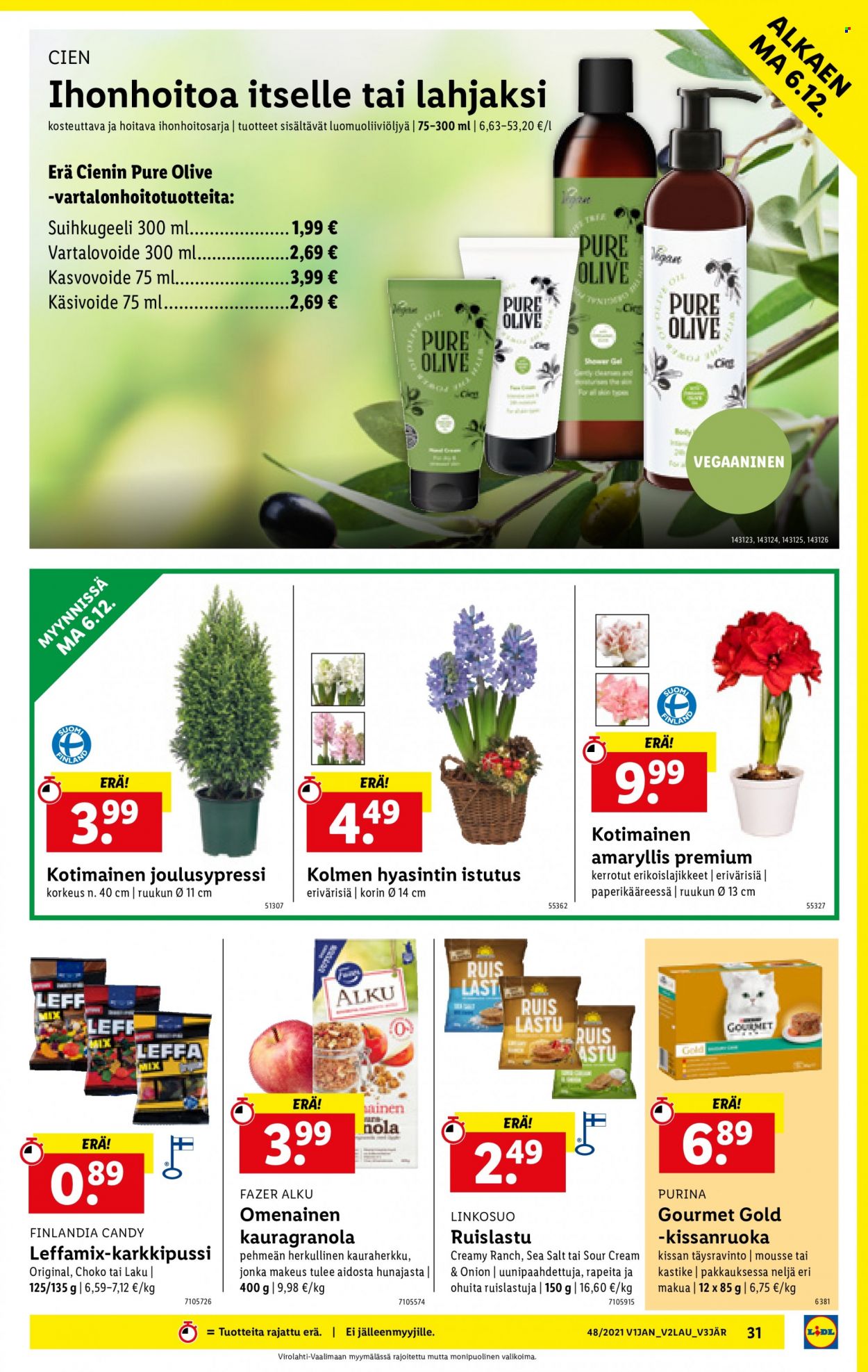 Lidl tarjoukset - 02.12.2021 - 08.12.2021. Sivu 31