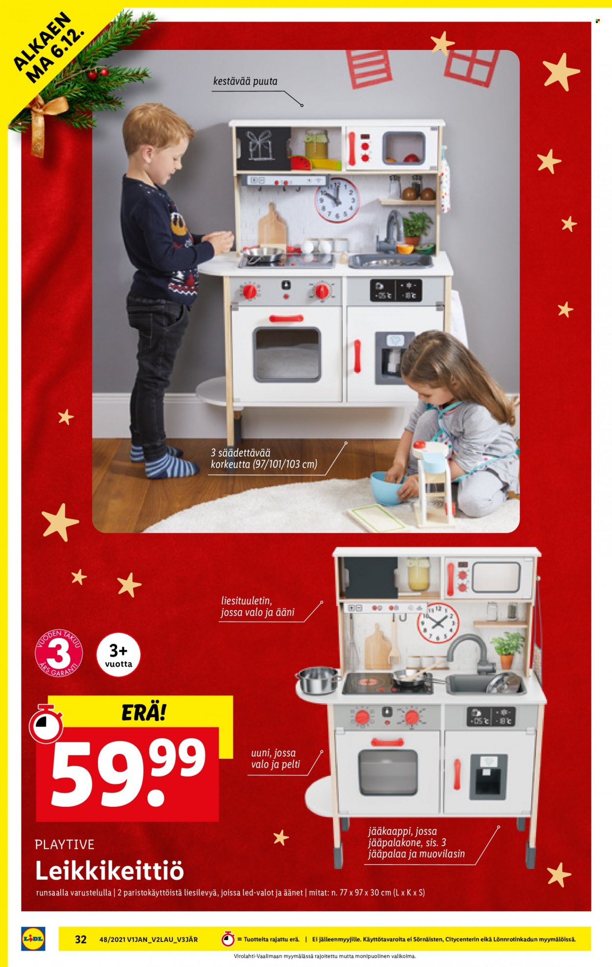 Lidl tarjoukset - 02.12.2021 - 08.12.2021. Sivu 32