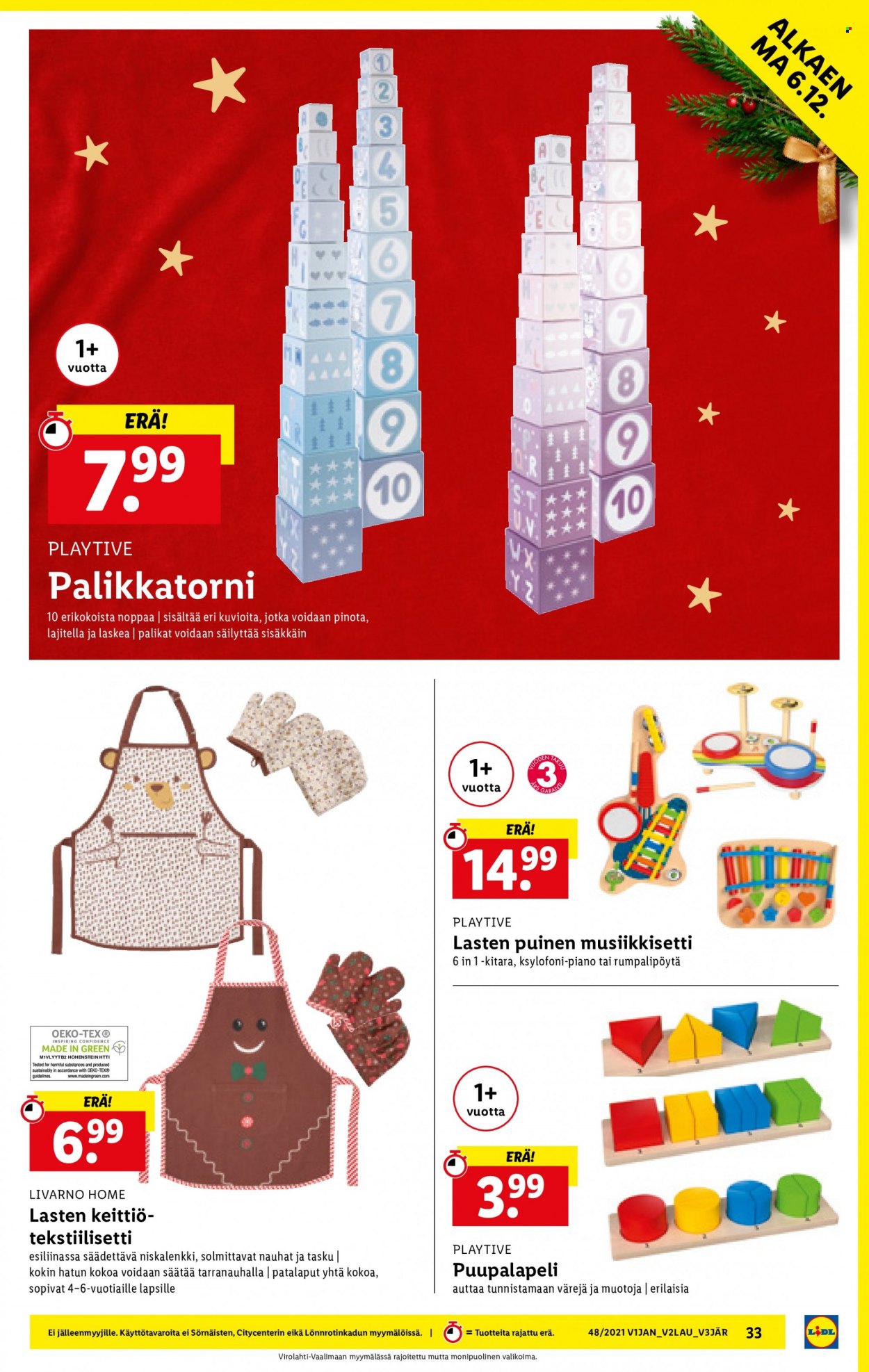 Lidl tarjoukset - 02.12.2021 - 08.12.2021. Sivu 33