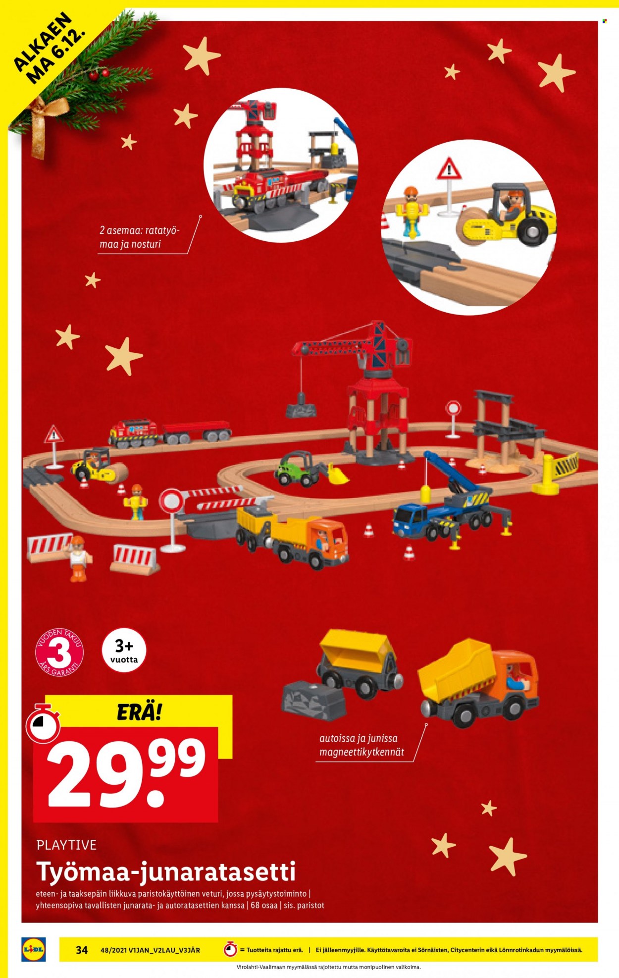 Lidl tarjoukset - 02.12.2021 - 08.12.2021. Sivu 34
