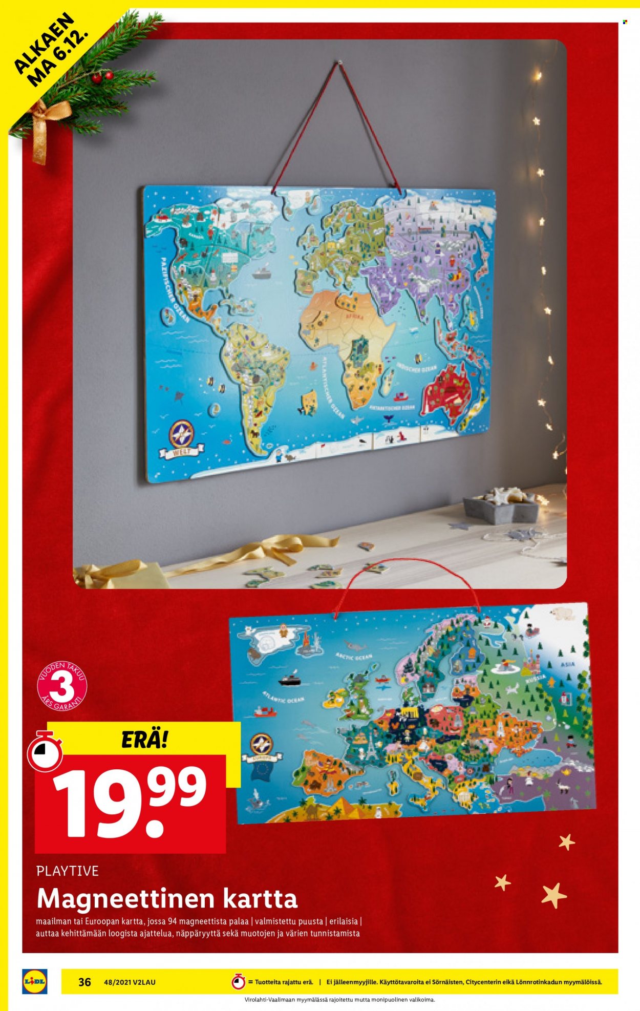 Lidl tarjoukset - 02.12.2021 - 08.12.2021. Sivu 36