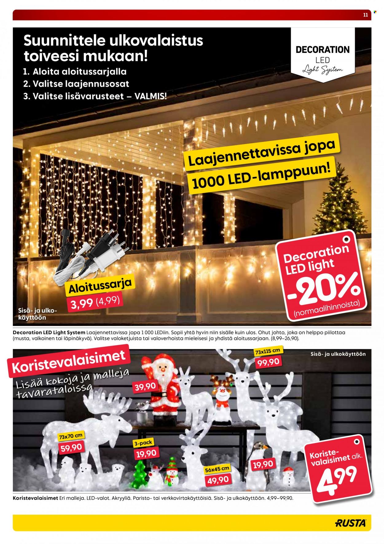 Rusta tarjoukset - 29.11.2021 - 30.11.2021. Sivu 11