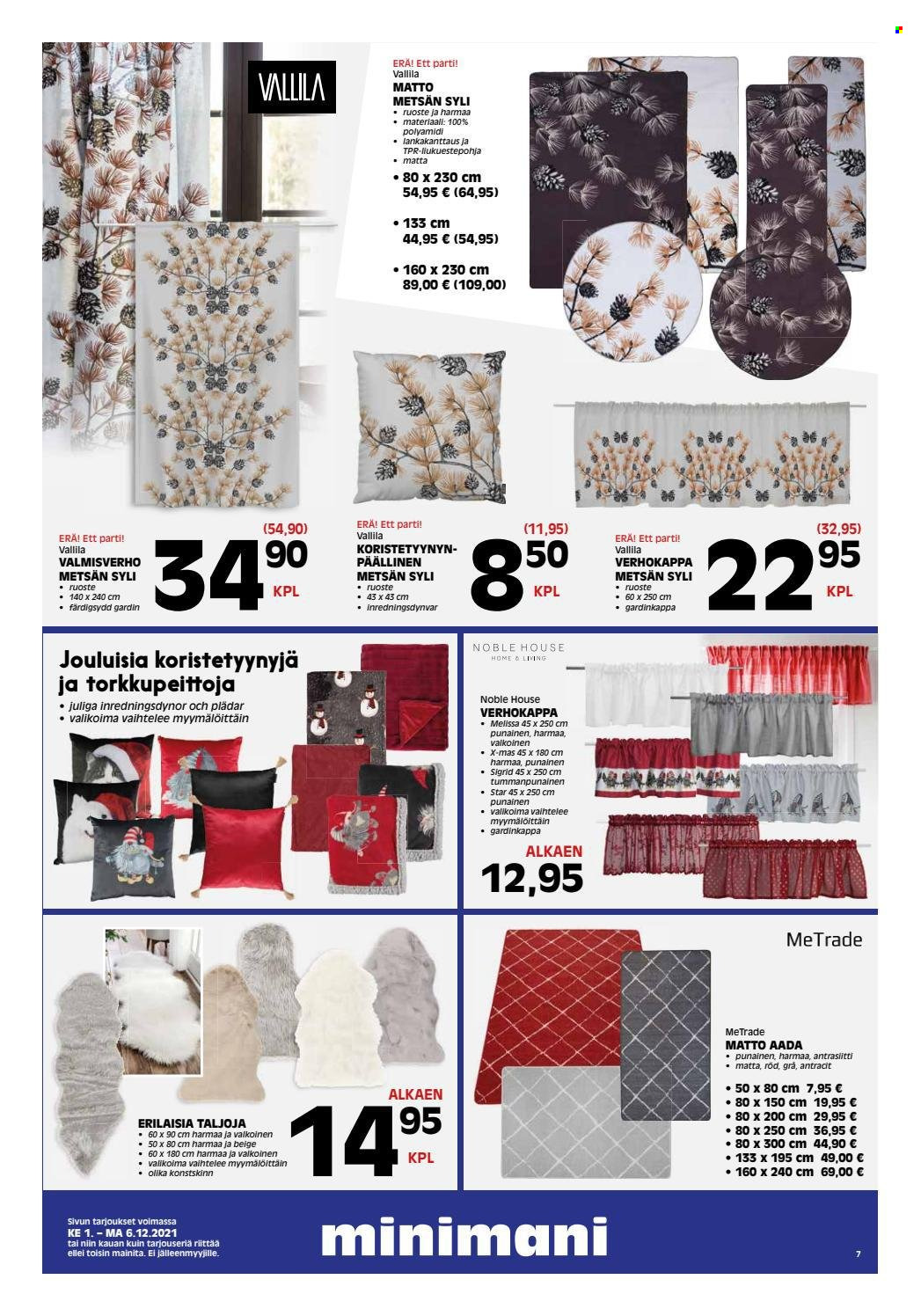 Minimani tarjoukset - 01.12.2021 - 06.12.2021. Sivu 7