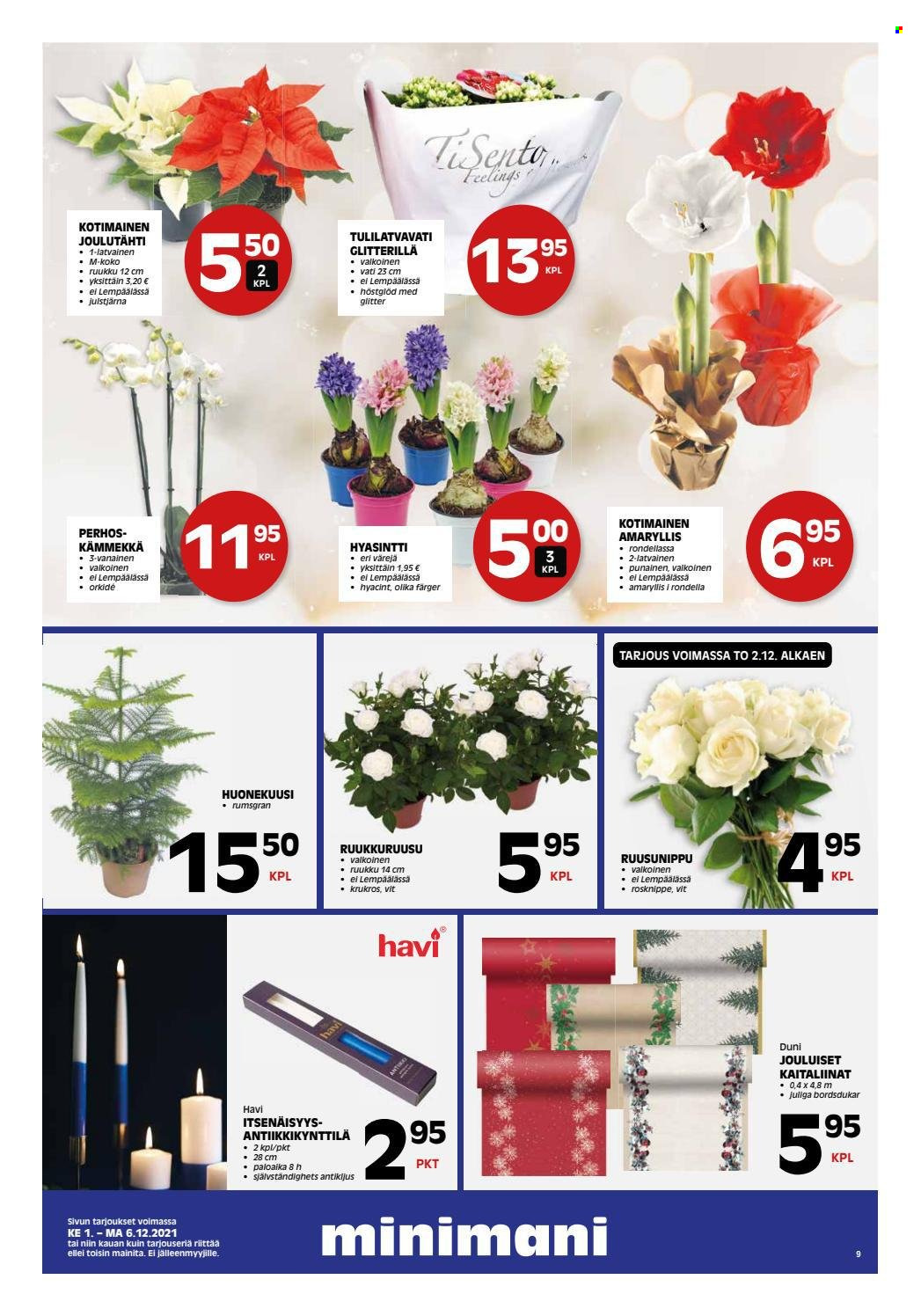 Minimani tarjoukset - 01.12.2021 - 06.12.2021. Sivu 9