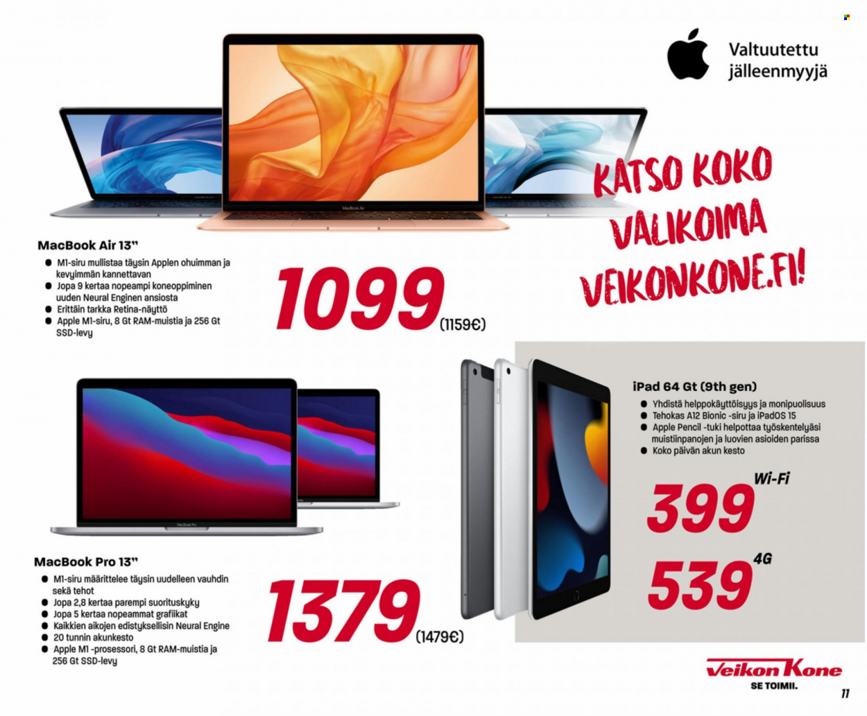 Veikon Kone tarjoukset - 30.11.2021 - 24.12.2021. Sivu 11