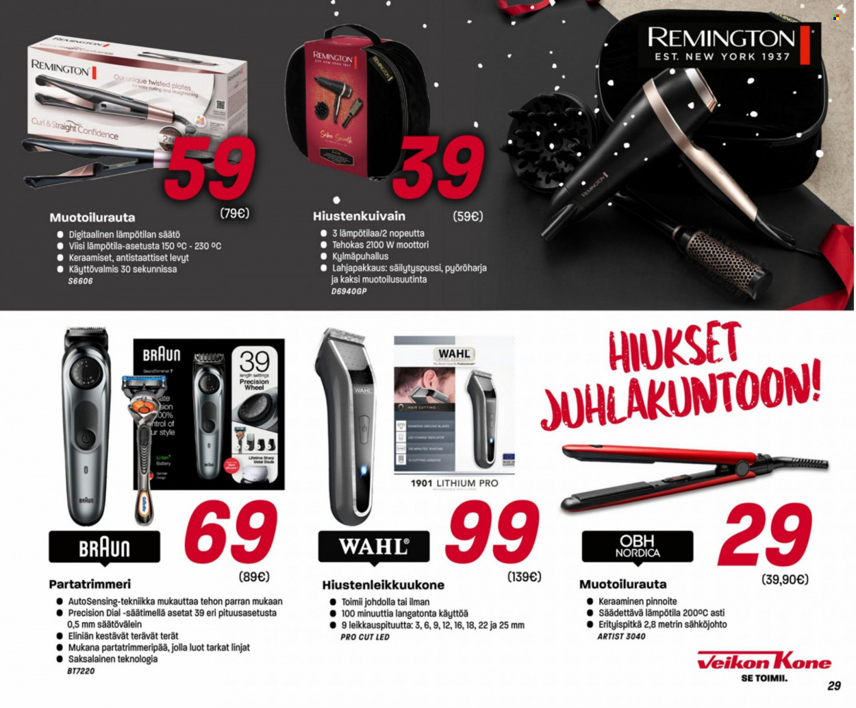 Veikon Kone tarjoukset - 30.11.2021 - 24.12.2021. Sivu 29