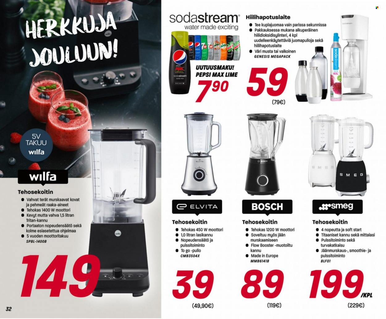 Veikon Kone tarjoukset - 30.11.2021 - 24.12.2021. Sivu 32