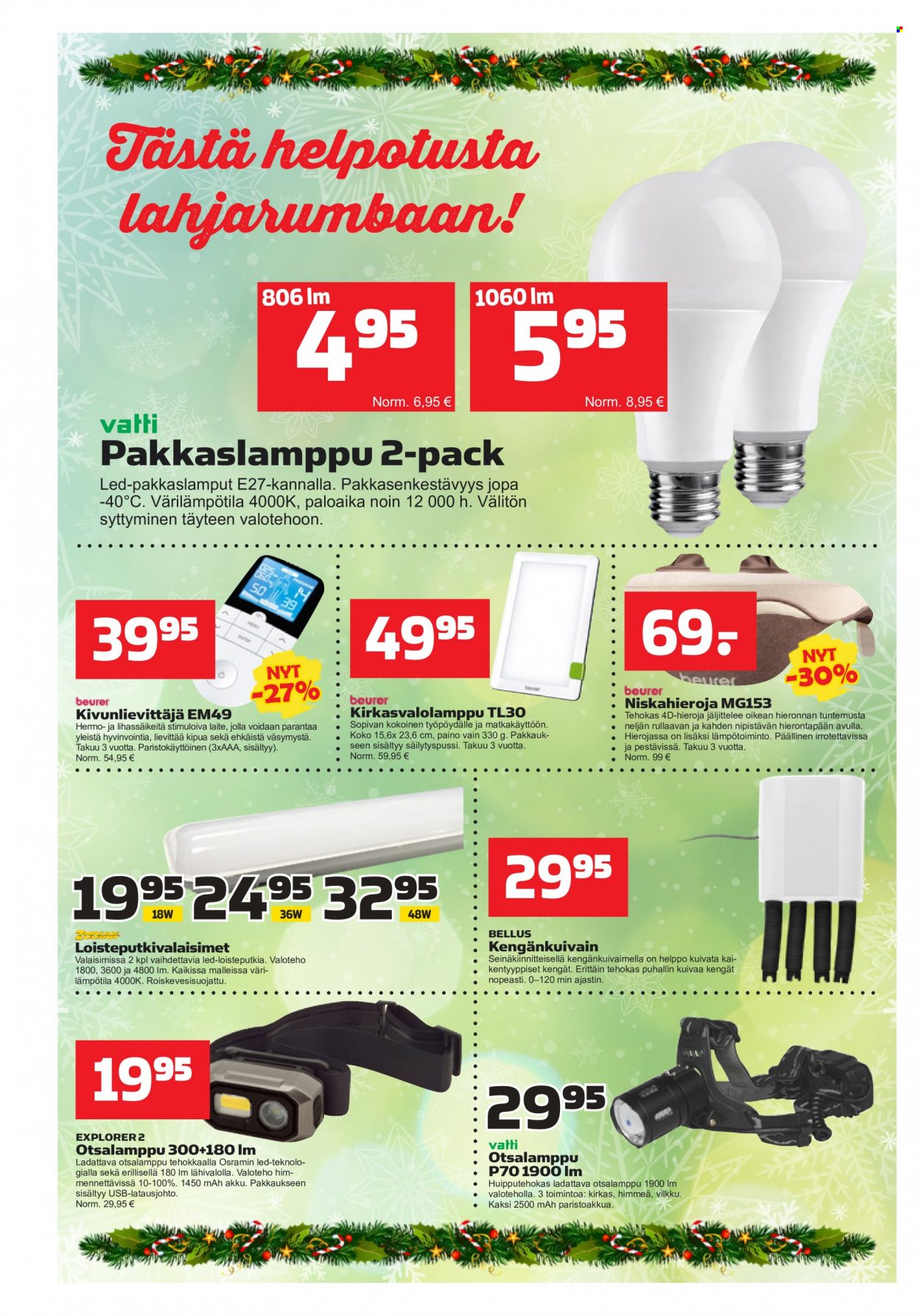 Kodintavaratalo tarjoukset - 29.11.2021 - 08.12.2021. Sivu 16