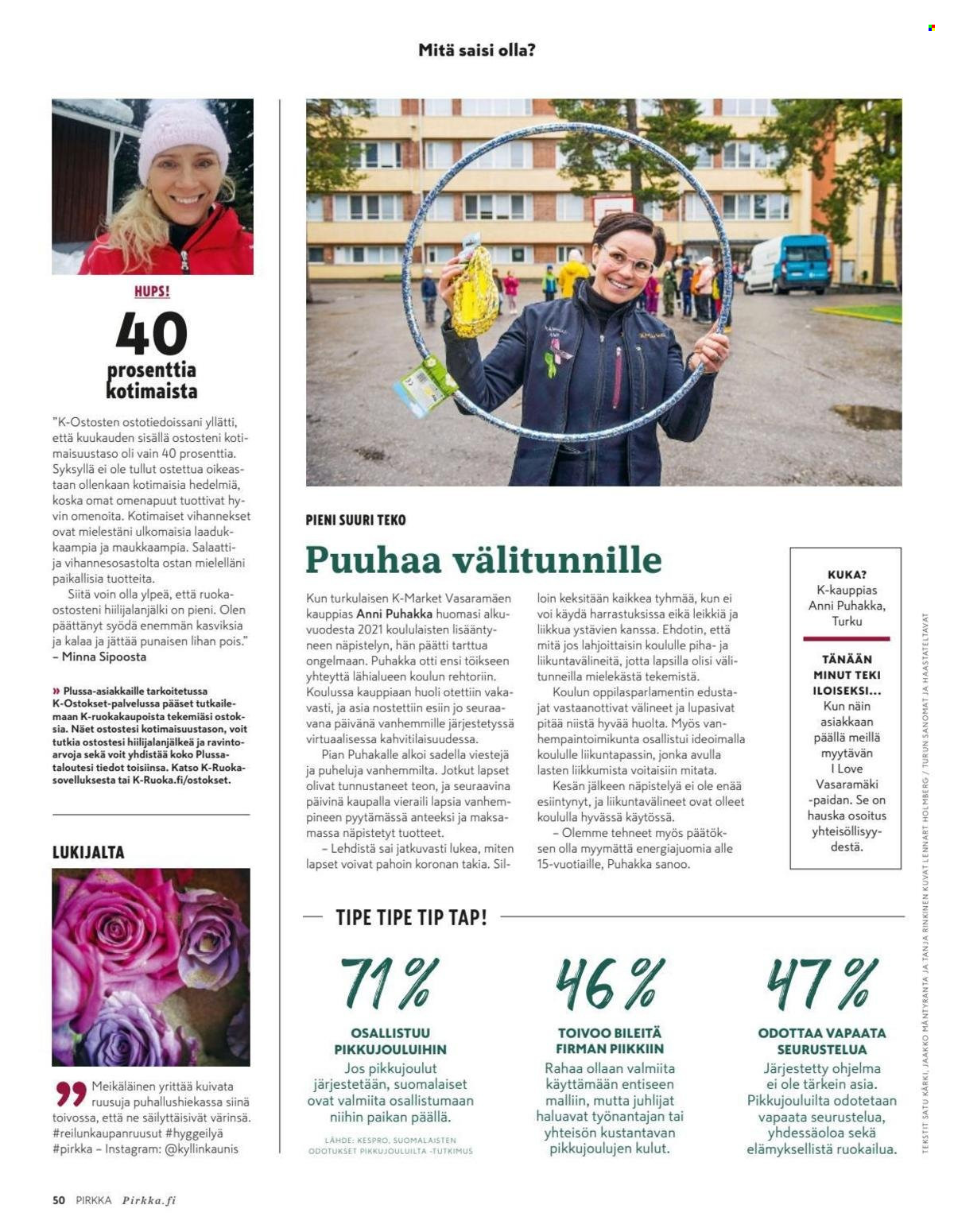 K-Supermarket tarjoukset. Sivu 50