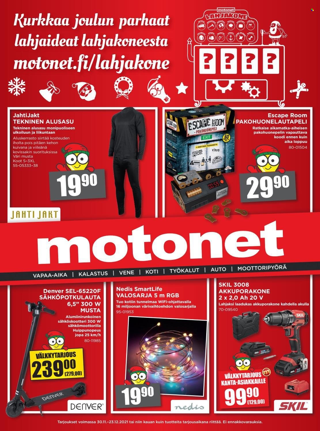 thumbnail - Motonet tarjoukset - 30.11.2021 - 23.12.2021.