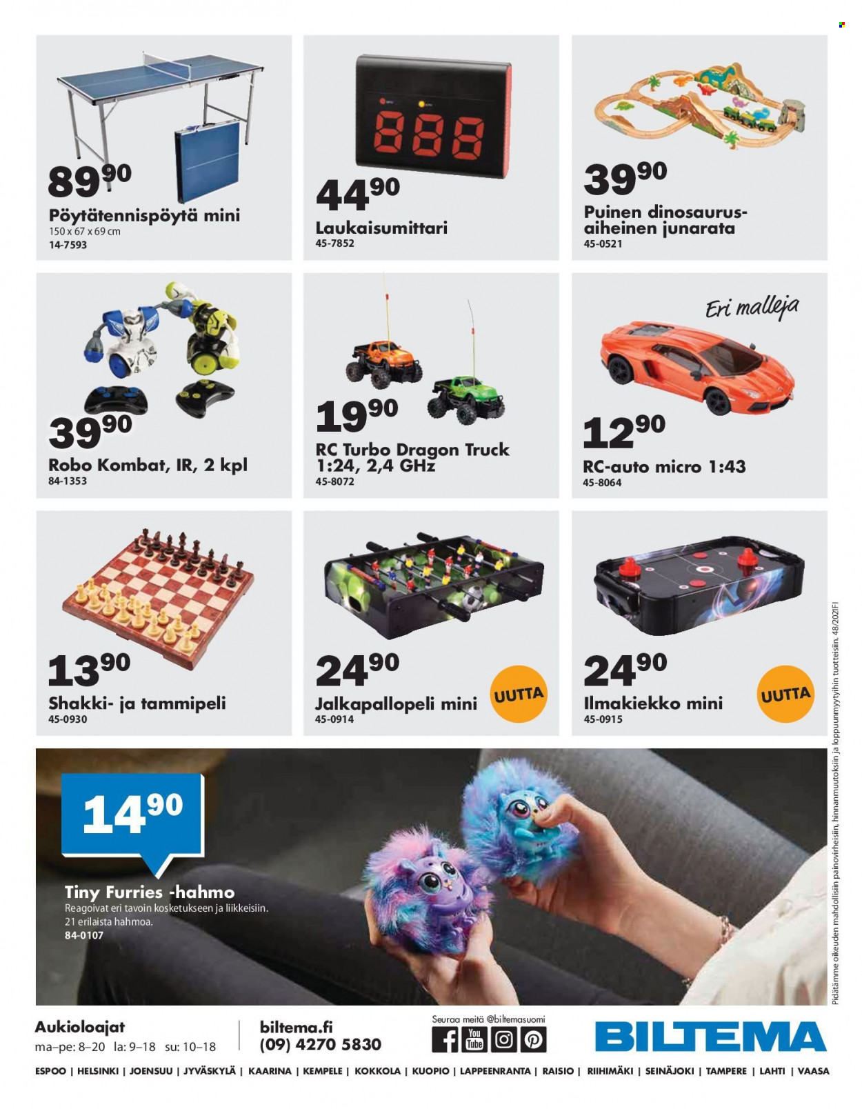 Biltema tarjoukset. Sivu 10