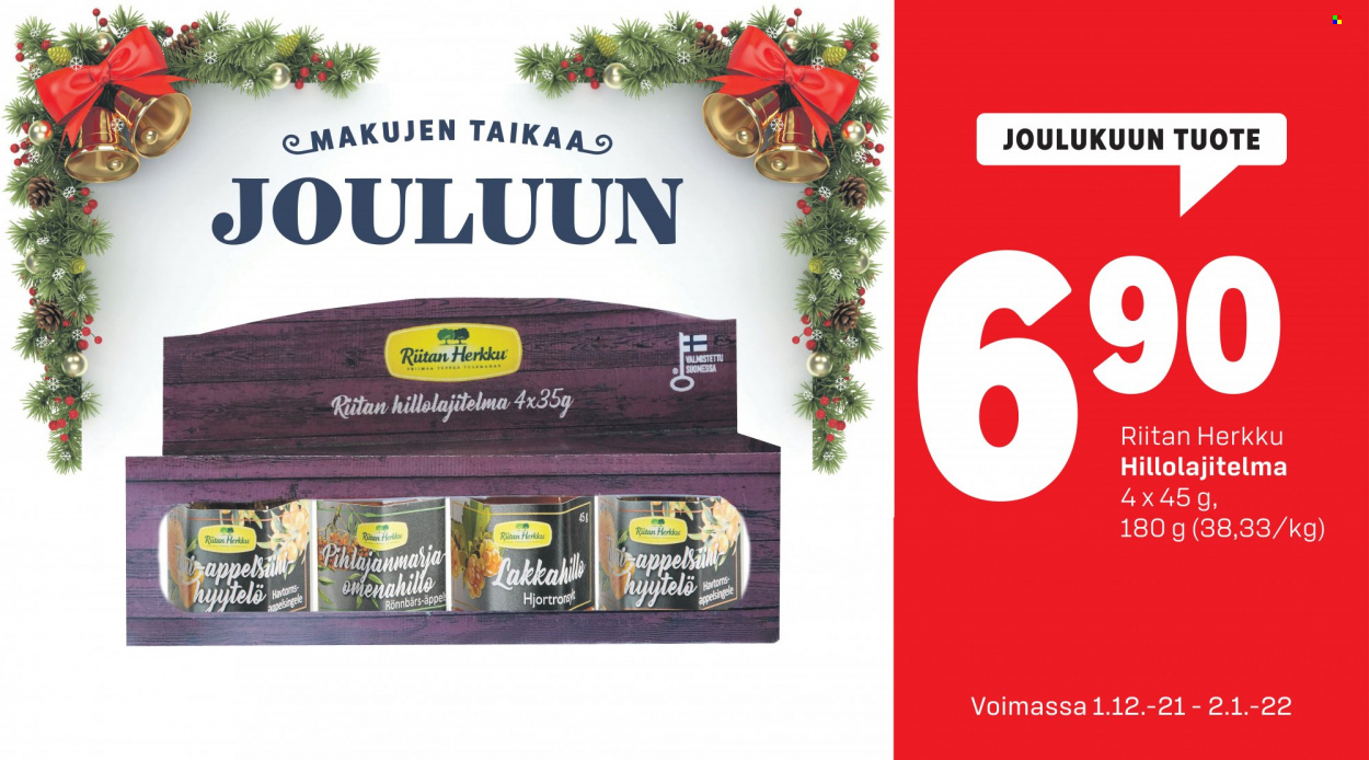 S-market tarjoukset - 01.12.2021 - 02.01.2022. Sivu 5