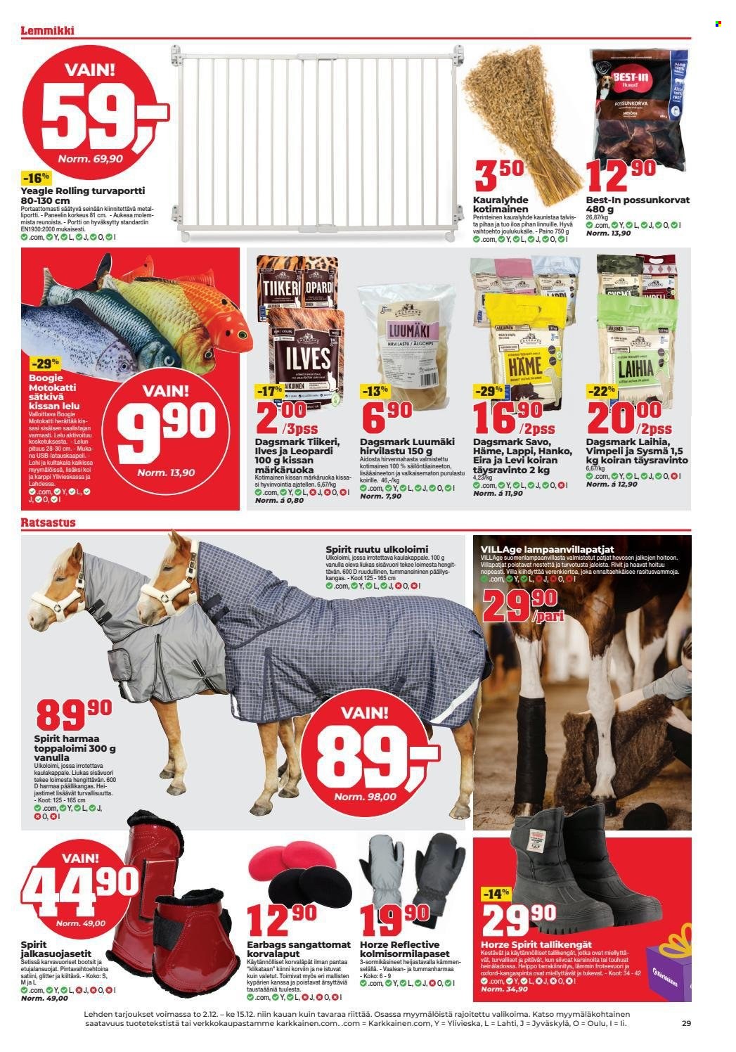 Kärkkäinen tarjoukset - 02.12.2021 - 15.12.2021. Sivu 23