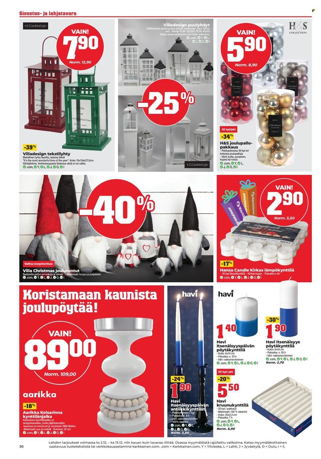 Kärkkäinen tarjoukset - 02.12.2021 - 15.12.2021. Sivu 24