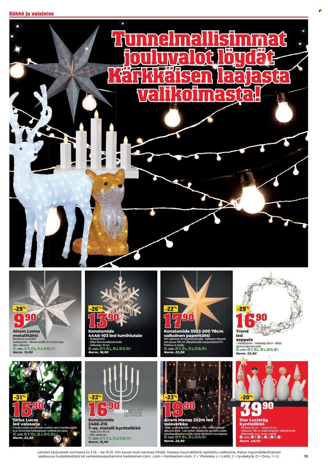 Kärkkäinen tarjoukset - 02.12.2021 - 15.12.2021. Sivu 33
