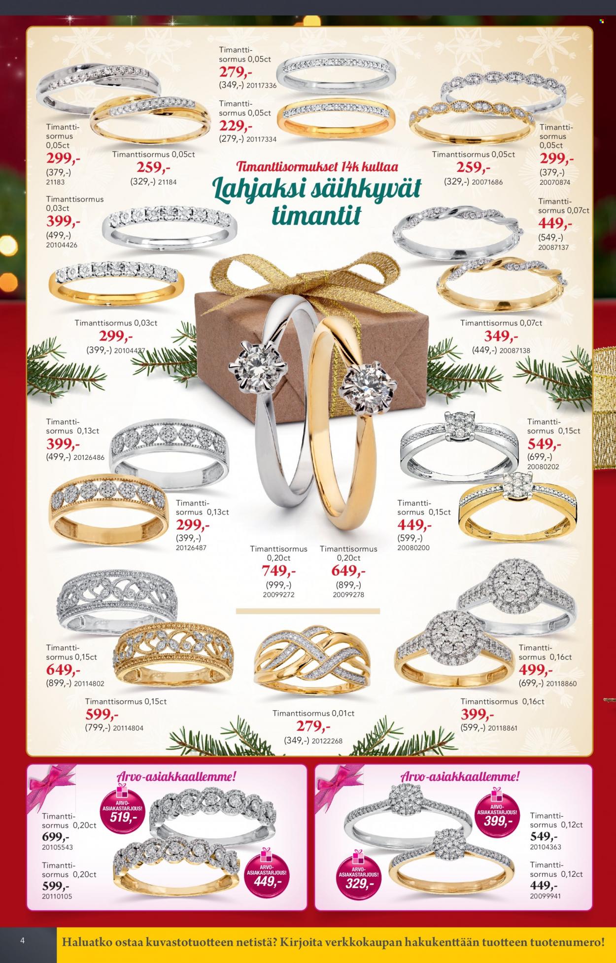 Kultajousi tarjoukset - 02.12.2021 - 25.12.2021. Sivu 4