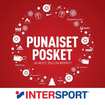 Intersport tarjoukset  - 03.12.2021 - 24.12.2021.