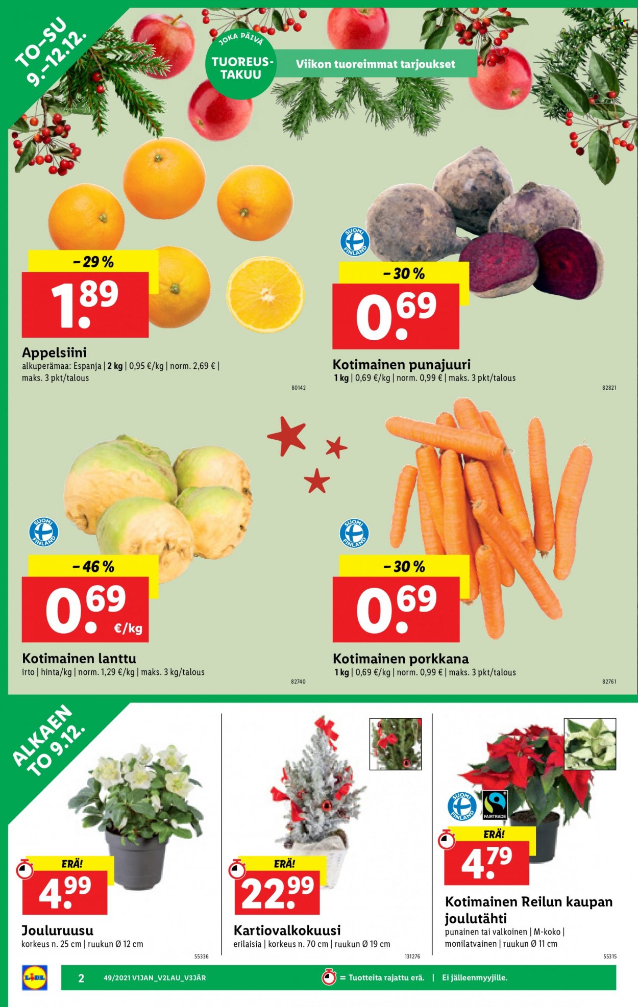 Lidl tarjoukset - 09.12.2021 - 15.12.2021. Sivu 2