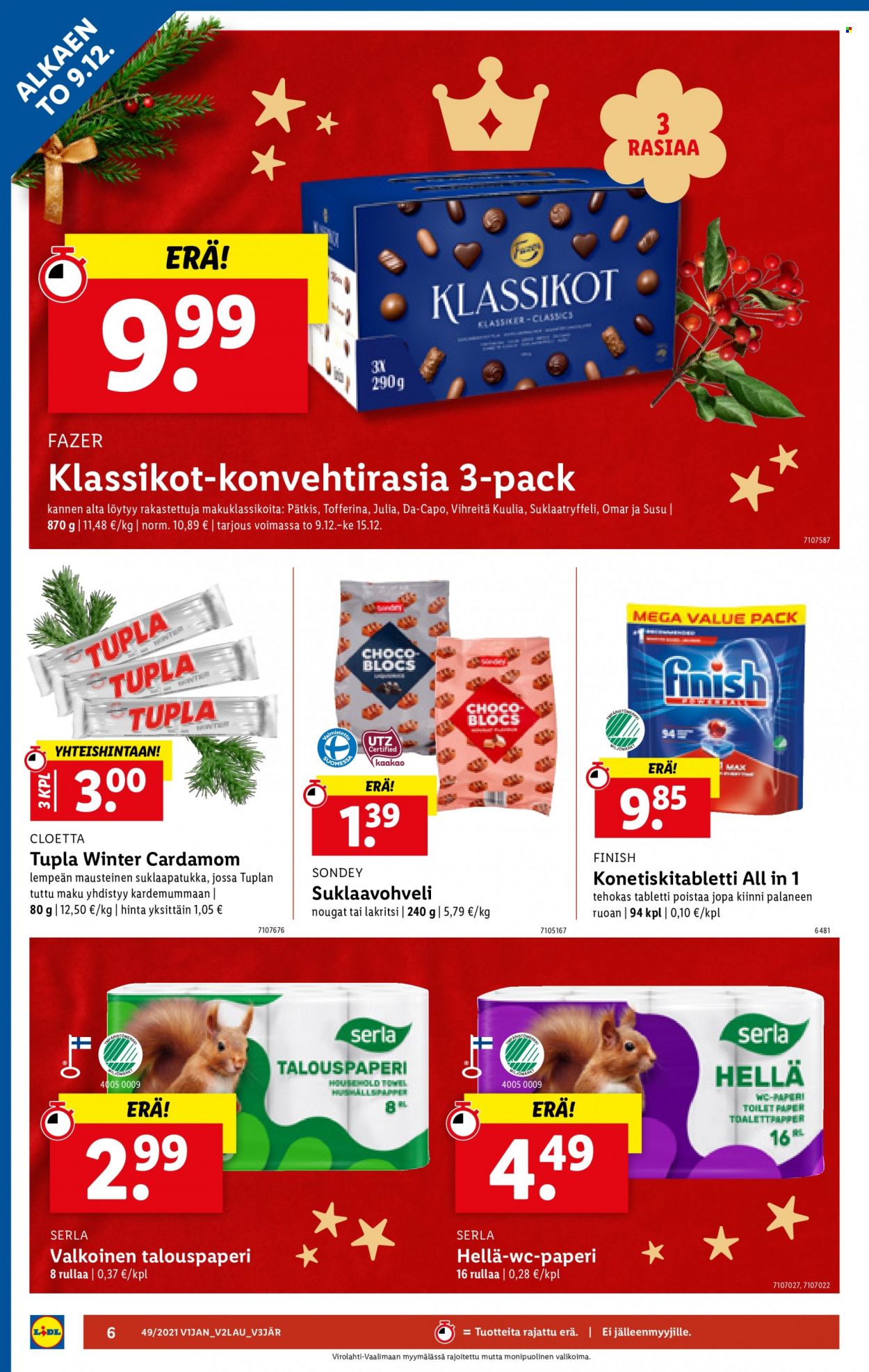Lidl tarjoukset - 09.12.2021 - 15.12.2021. Sivu 6