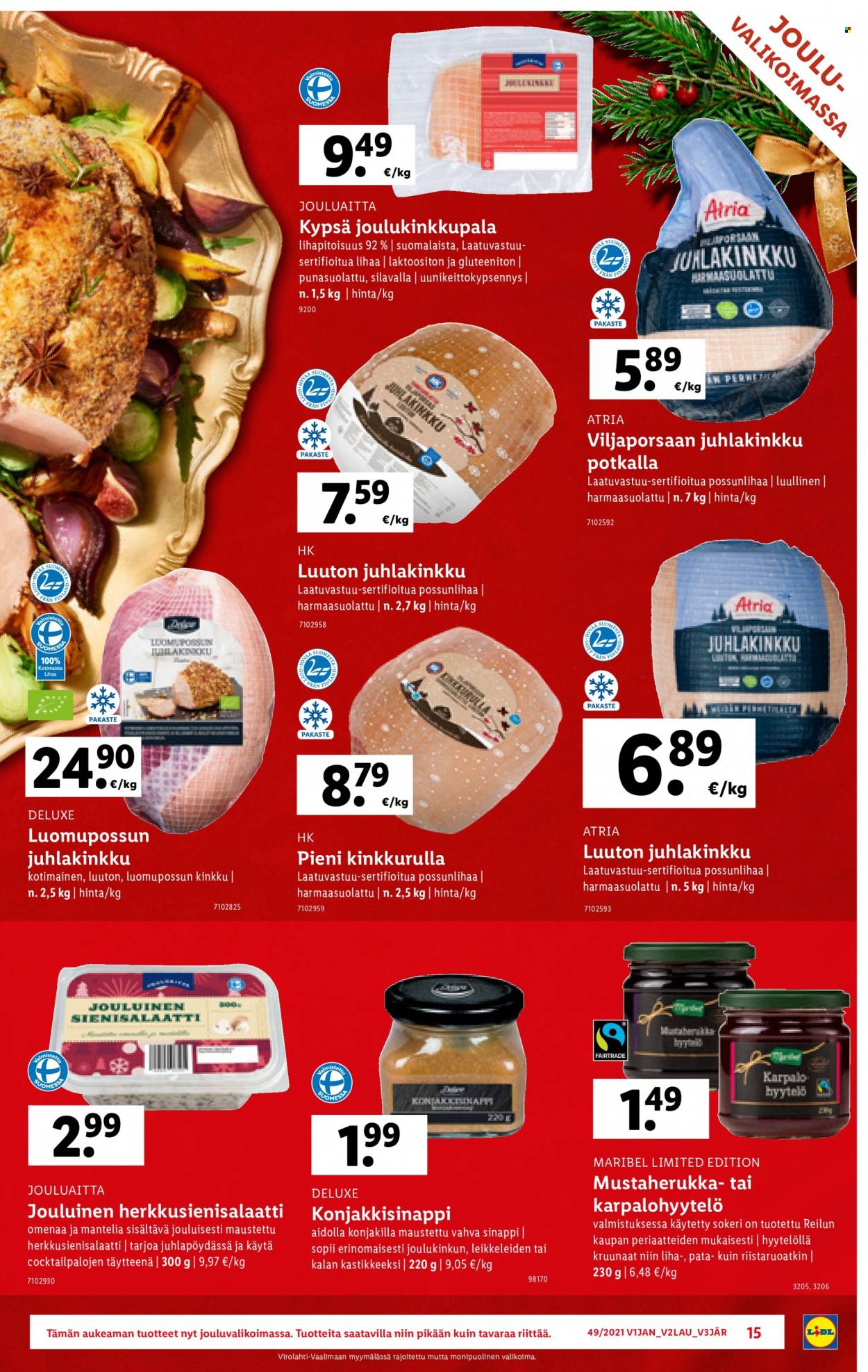 Lidl tarjoukset - 09.12.2021 - 15.12.2021. Sivu 15