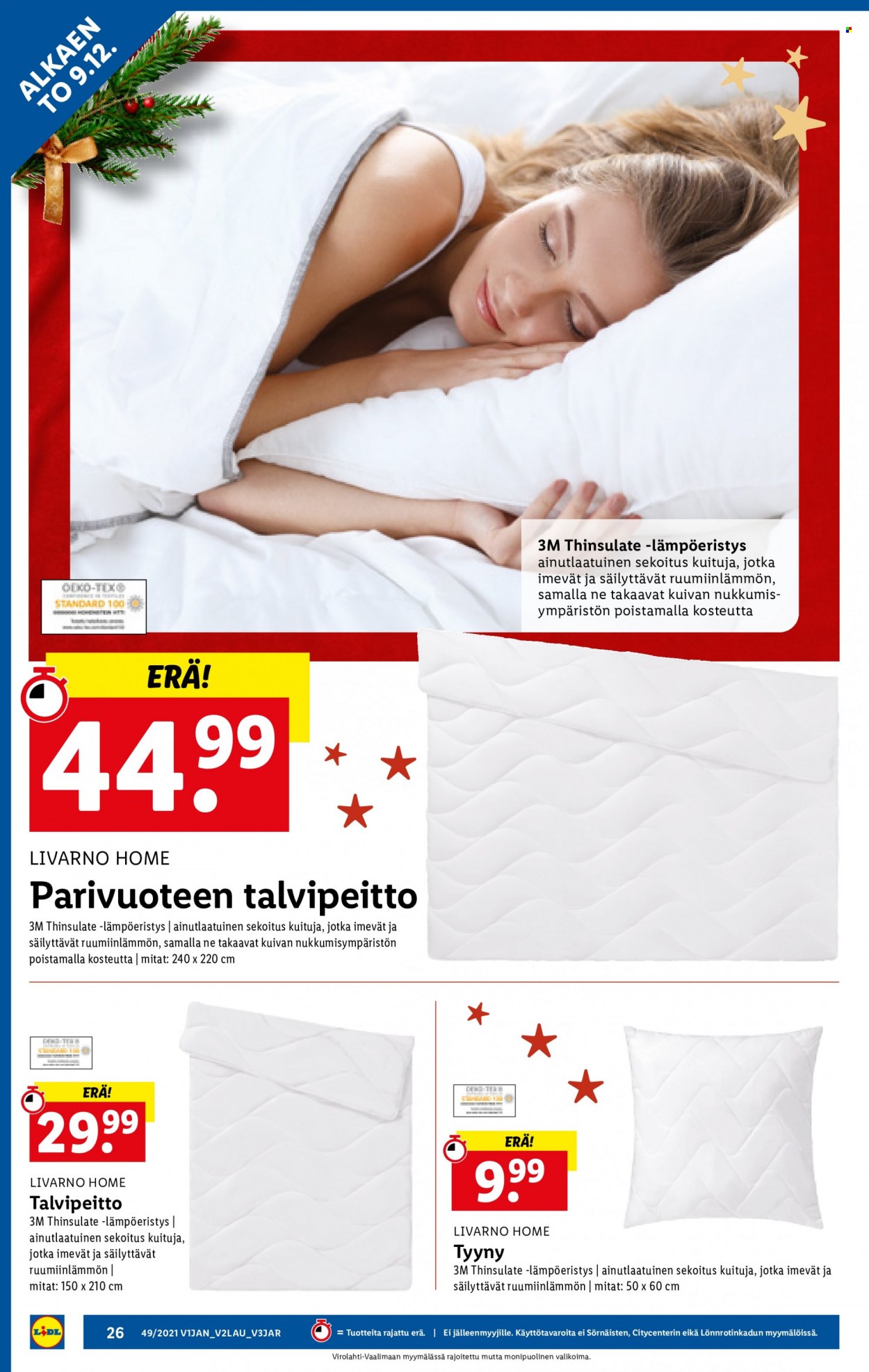 Lidl tarjoukset - 09.12.2021 - 15.12.2021. Sivu 26