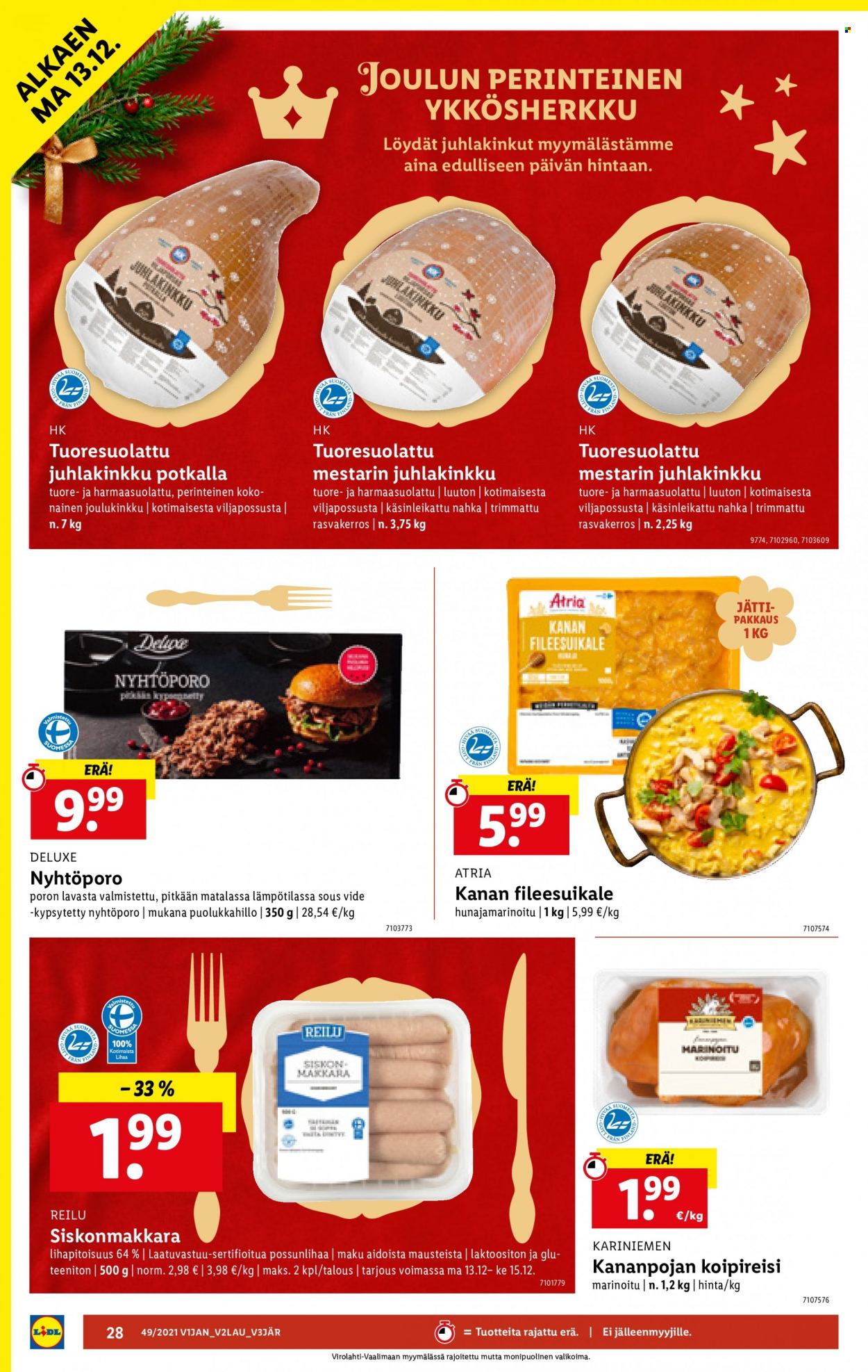 Lidl tarjoukset - 09.12.2021 - 15.12.2021. Sivu 28
