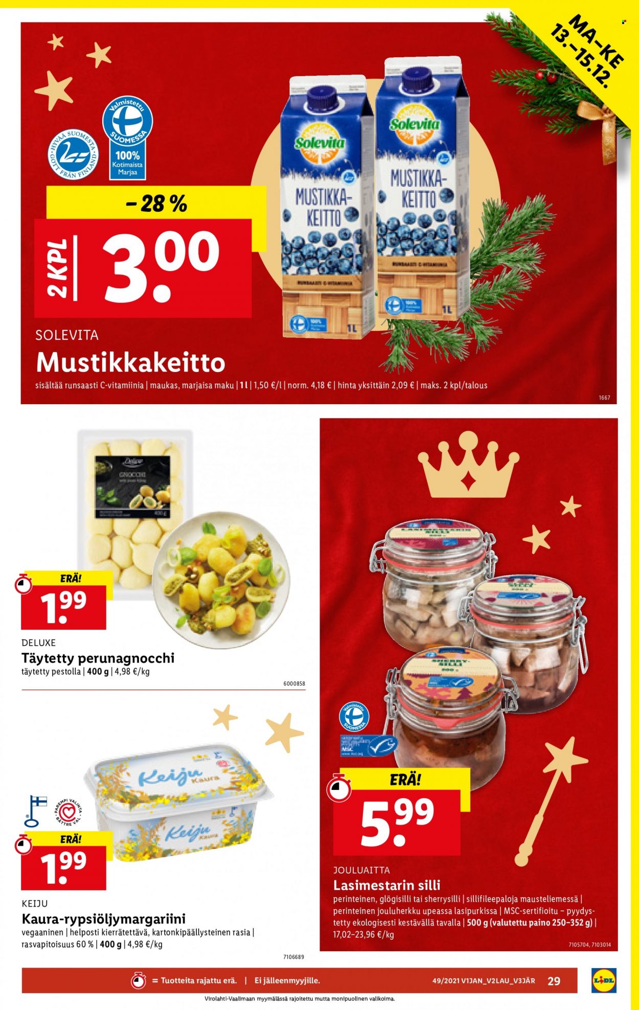 Lidl tarjoukset - 09.12.2021 - 15.12.2021. Sivu 29