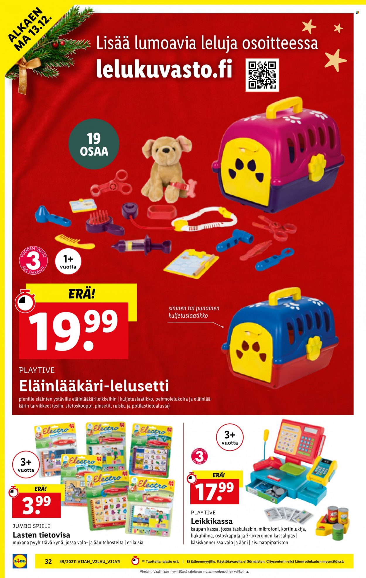 Lidl tarjoukset - 09.12.2021 - 15.12.2021. Sivu 32