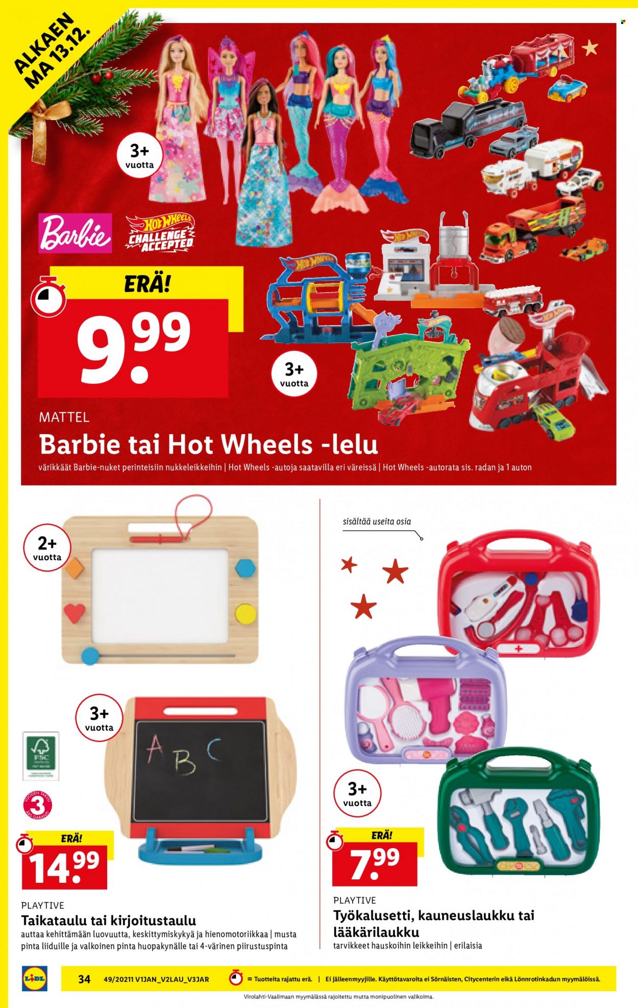 Lidl tarjoukset - 09.12.2021 - 15.12.2021. Sivu 34