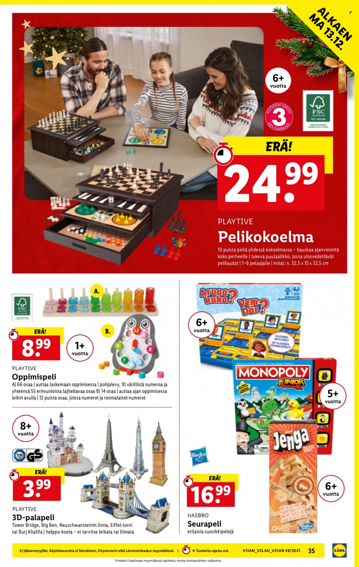 Lidl tarjoukset - 09.12.2021 - 15.12.2021. Sivu 35