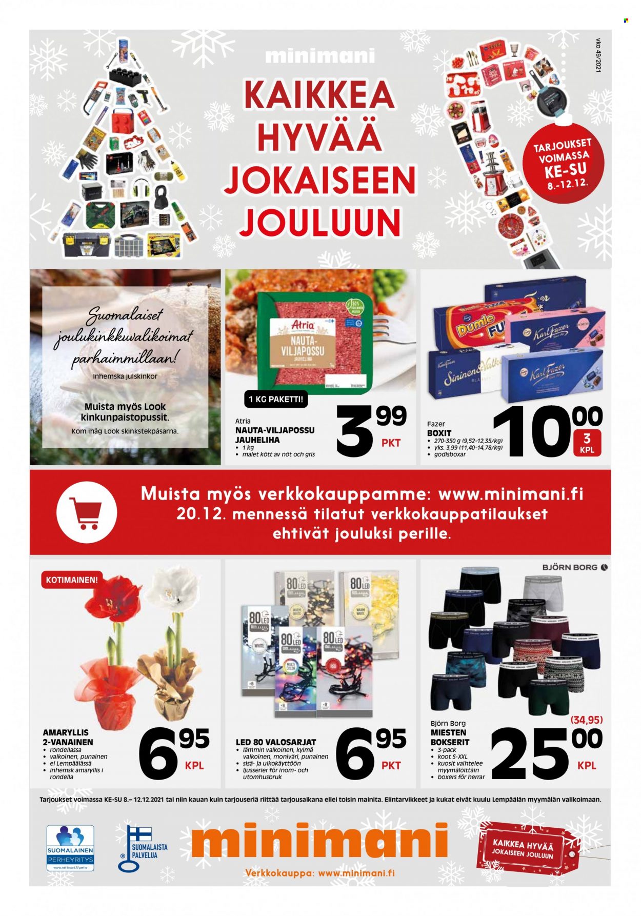 Minimani tarjoukset - 08.12.2021 - 12.12.2021. Sivu 1