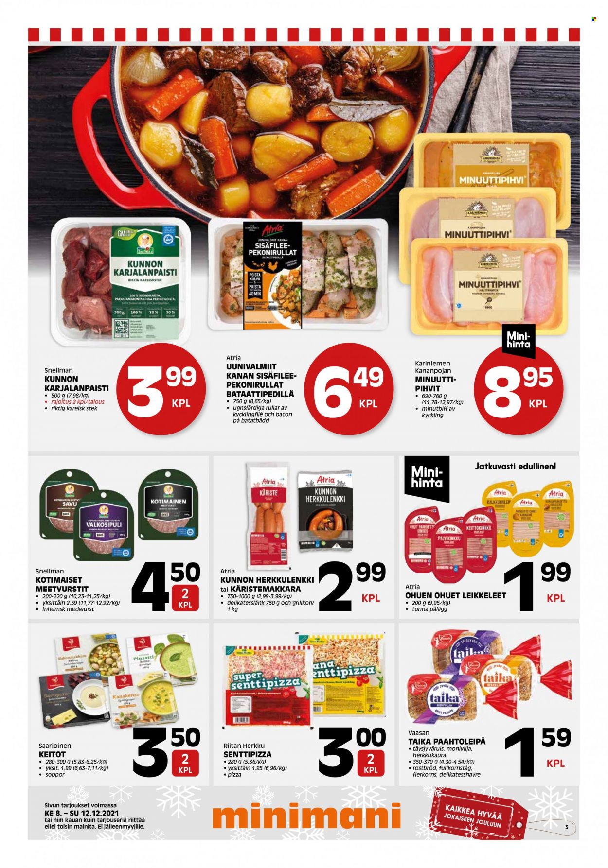 Minimani tarjoukset - 08.12.2021 - 12.12.2021. Sivu 3