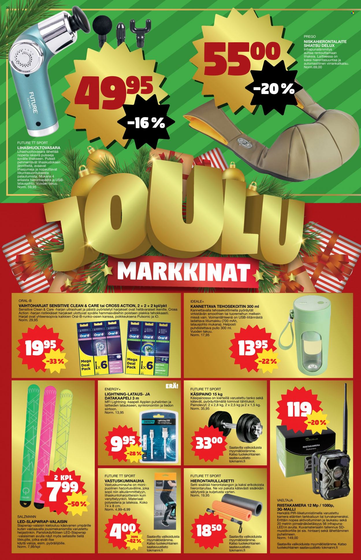 Tokmanni tarjoukset - 08.12.2021 - 12.12.2021. Sivu 20