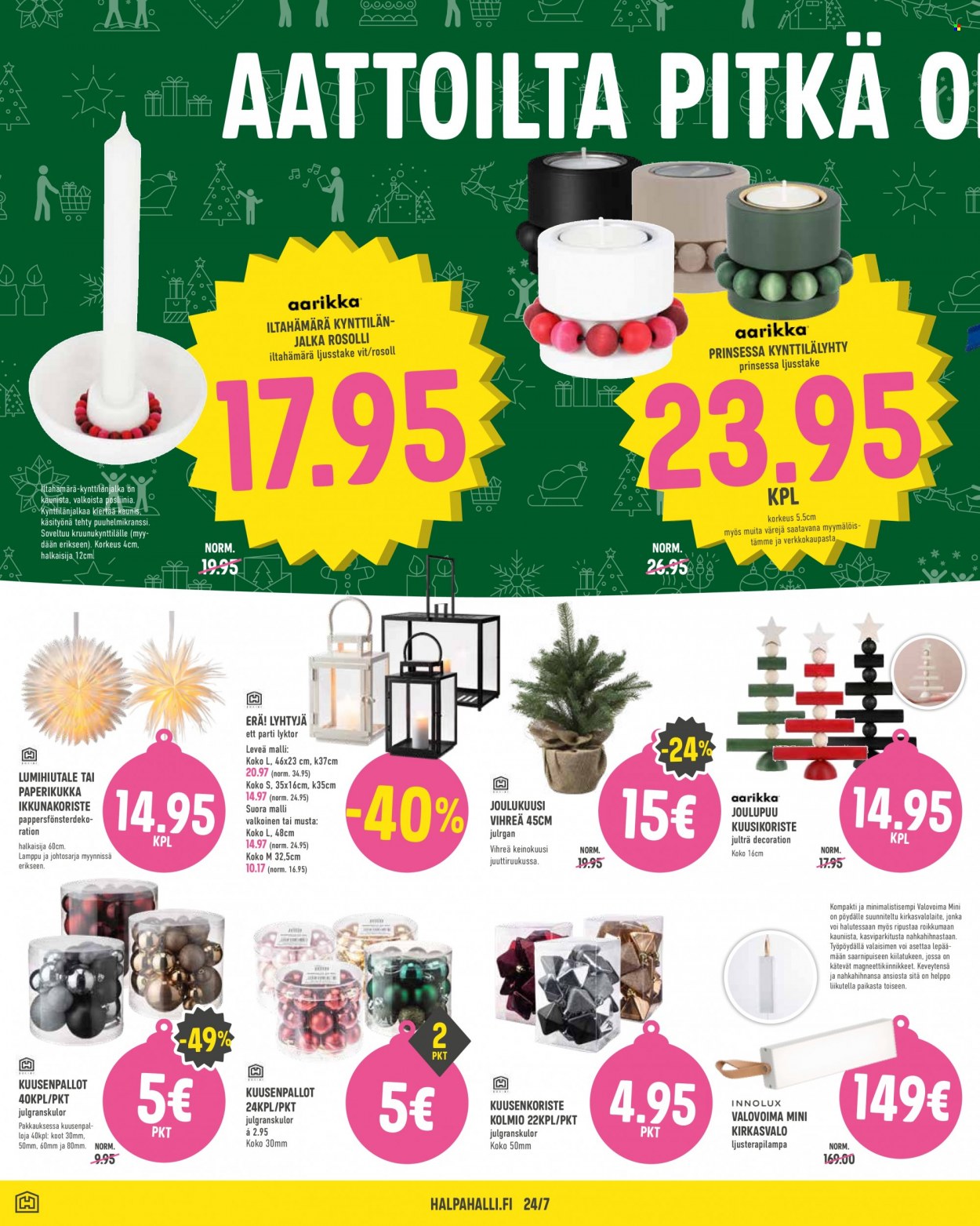 HalpaHalli tarjoukset - 08.12.2021 - 14.12.2021. Sivu 2