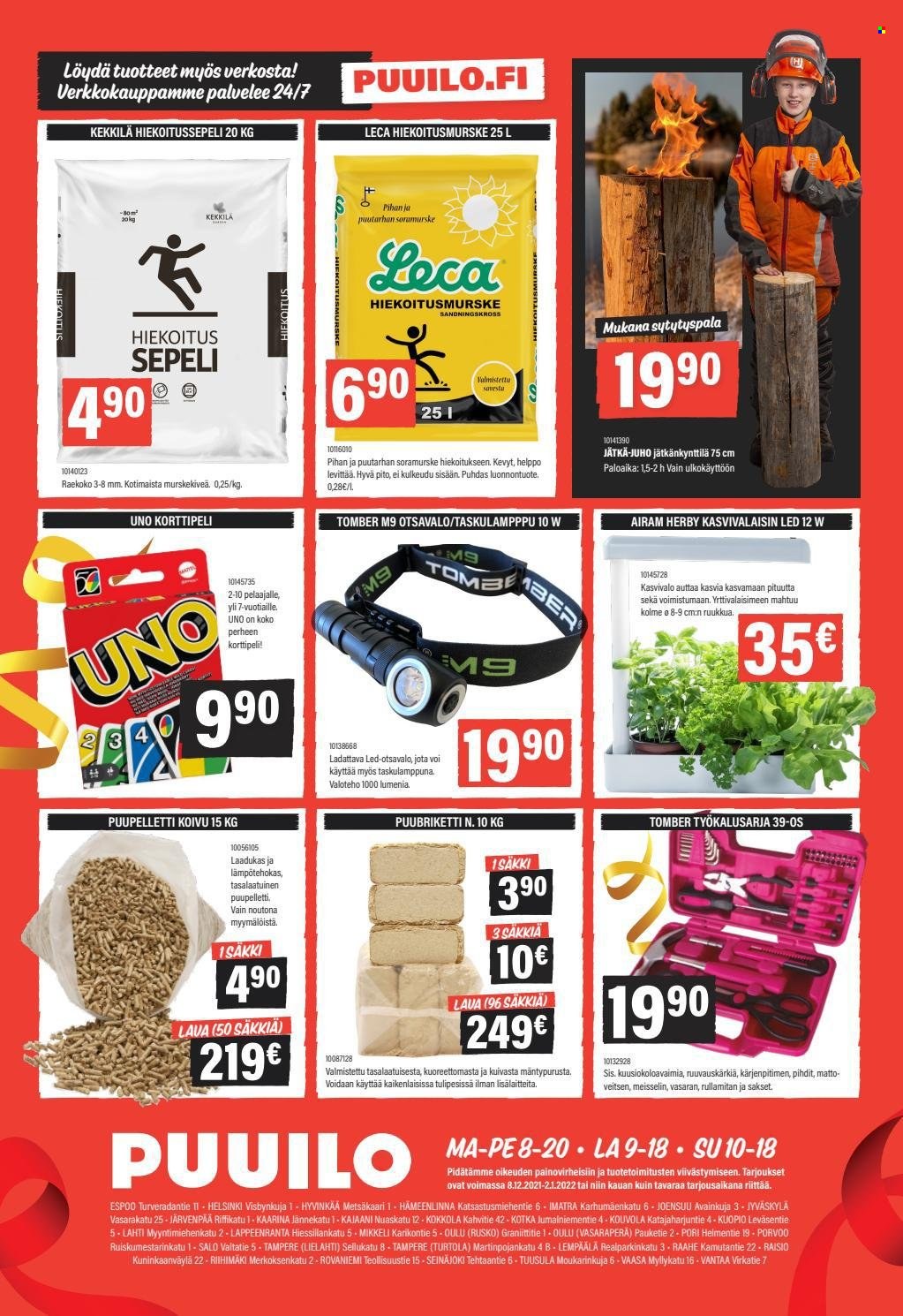Puuilo tarjoukset - 08.12.2021 - 02.01.2022. Sivu 16
