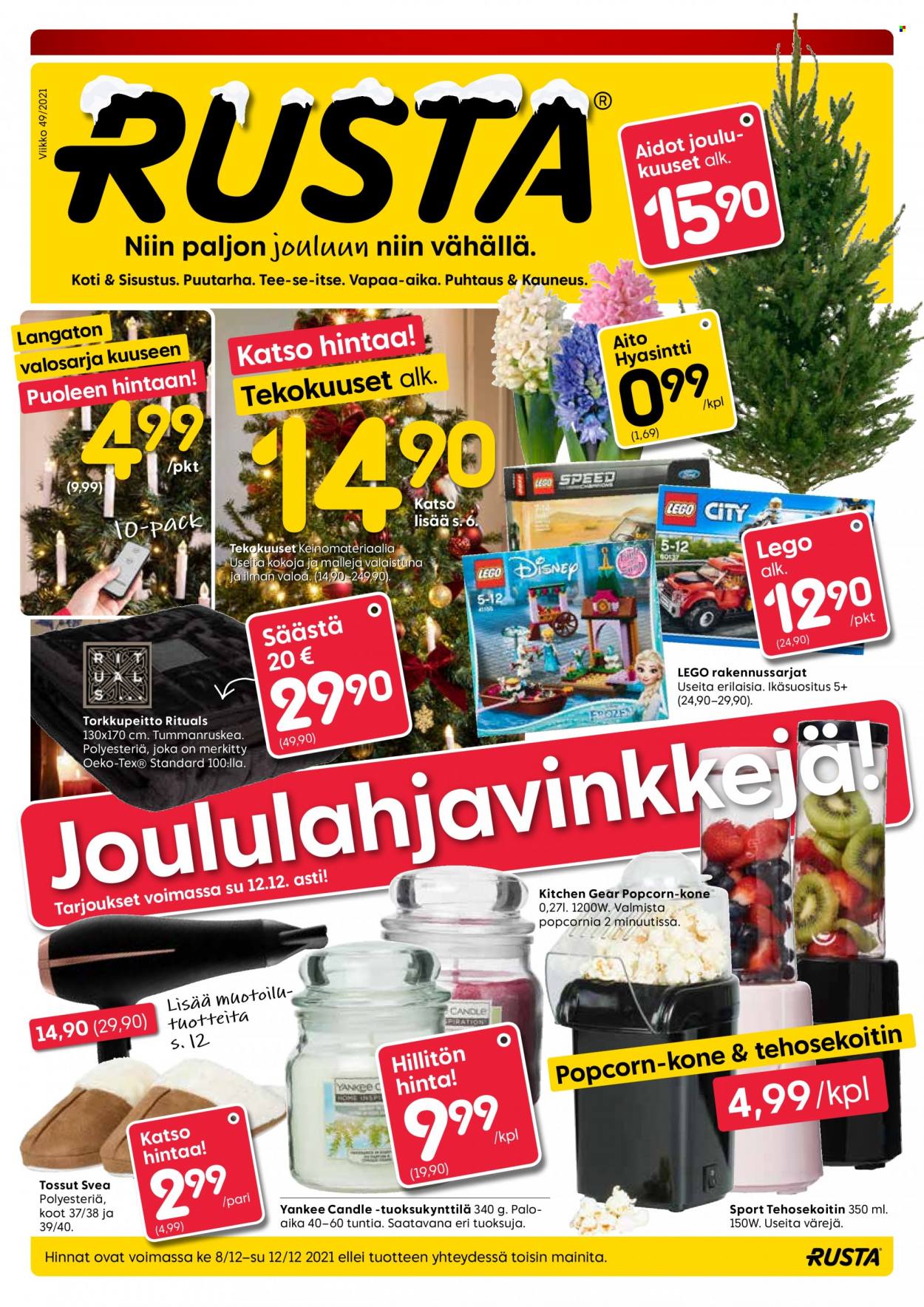 Rusta tarjoukset - 08.12.2021 - 12.12.2021. Sivu 1
