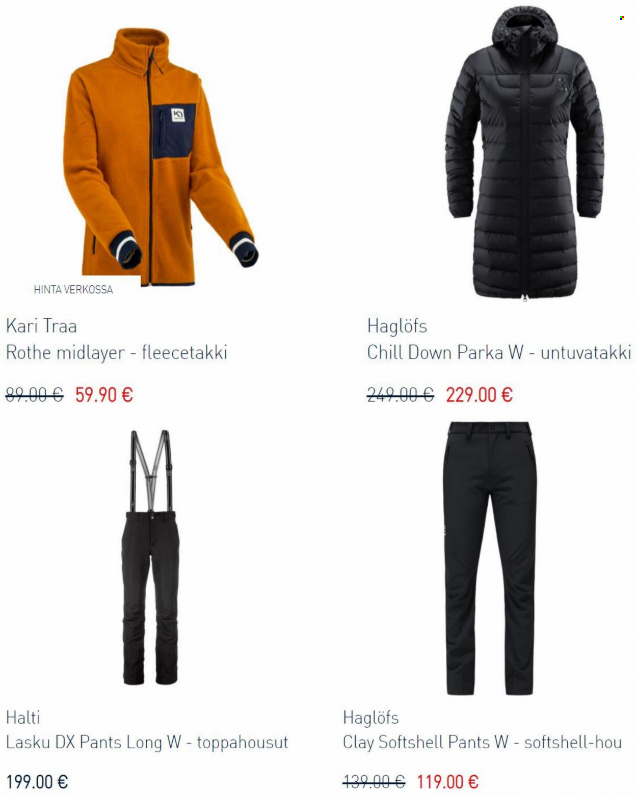 Intersport tarjoukset. Sivu 9